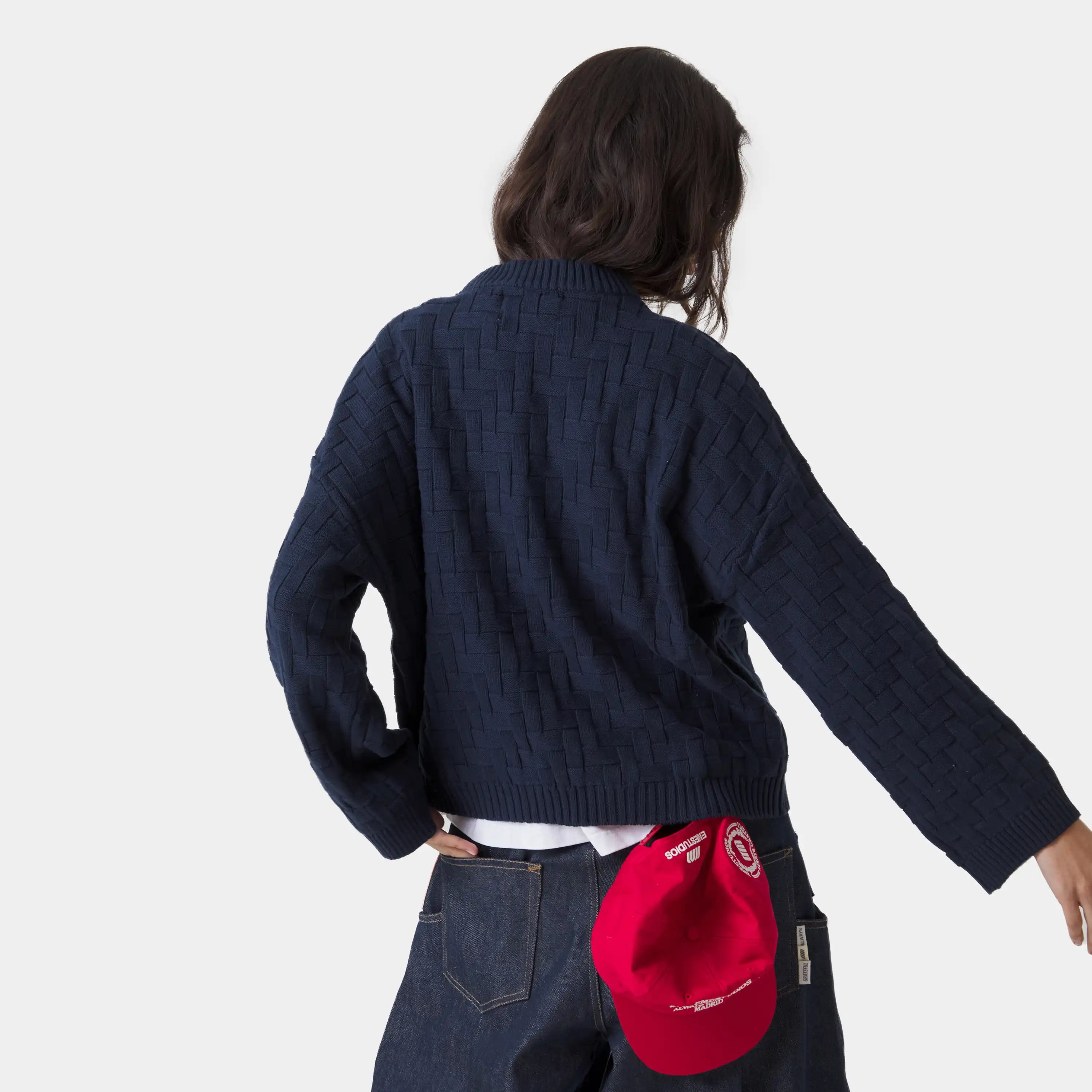 Brick Night Sky Knit Sweater Knitwear Eme Studios