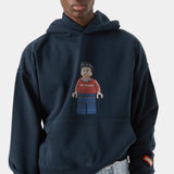 Brick Navy Hoodie Hoodie eme