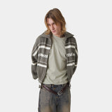 Unit Knited Forest Full Zip Knitwear Eme Studios