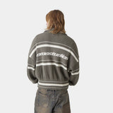 Unit Knited Forest Full Zip Knitwear Eme Studios