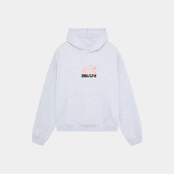 Due Heather Grey Hoodie Hoodie eme