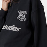 Peak Shadow Half Zip Sweatshirts Eme Studios