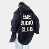 Ezio Navy Coat Jacket eme