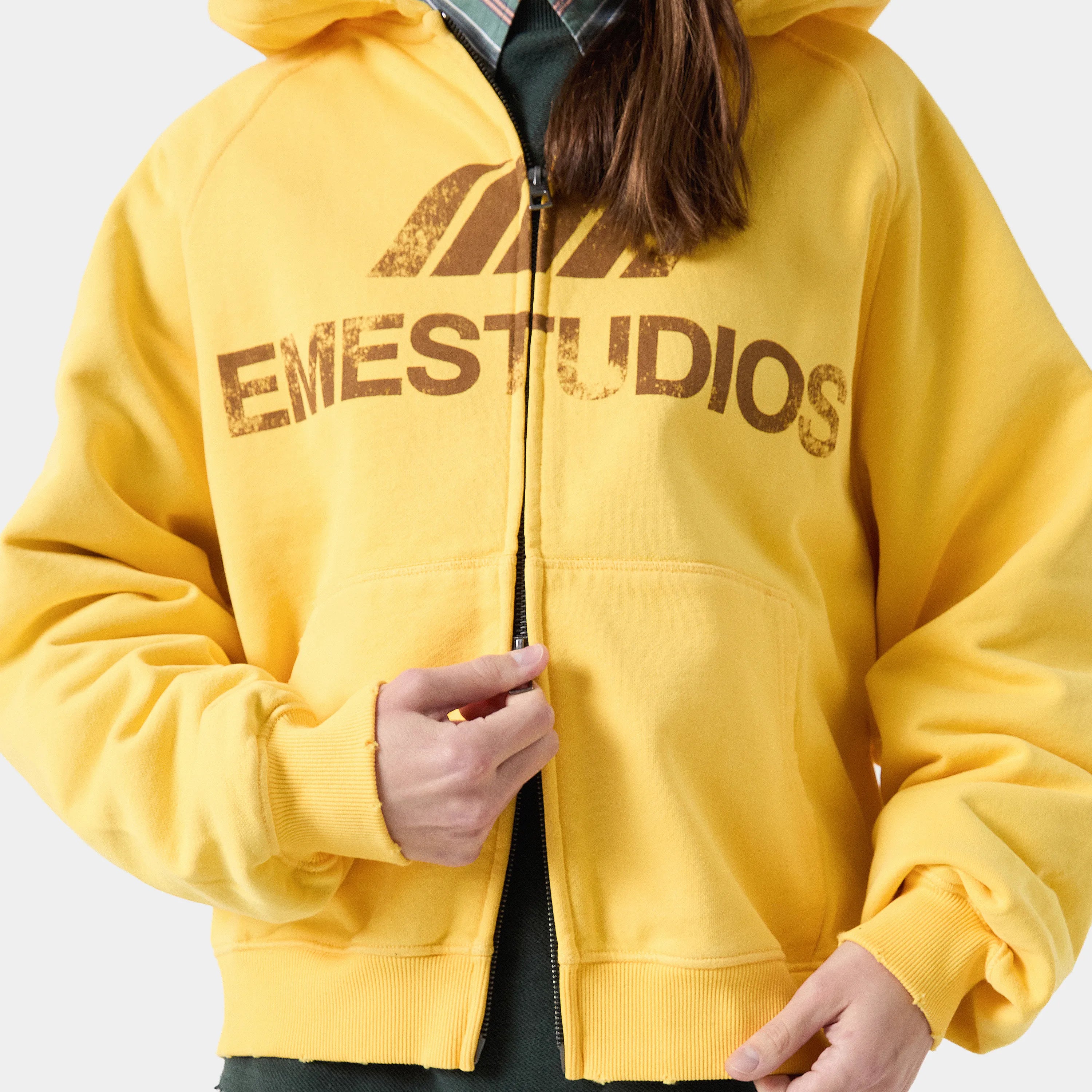 Stealth Sun Oversized Full Zip Hoodie eme