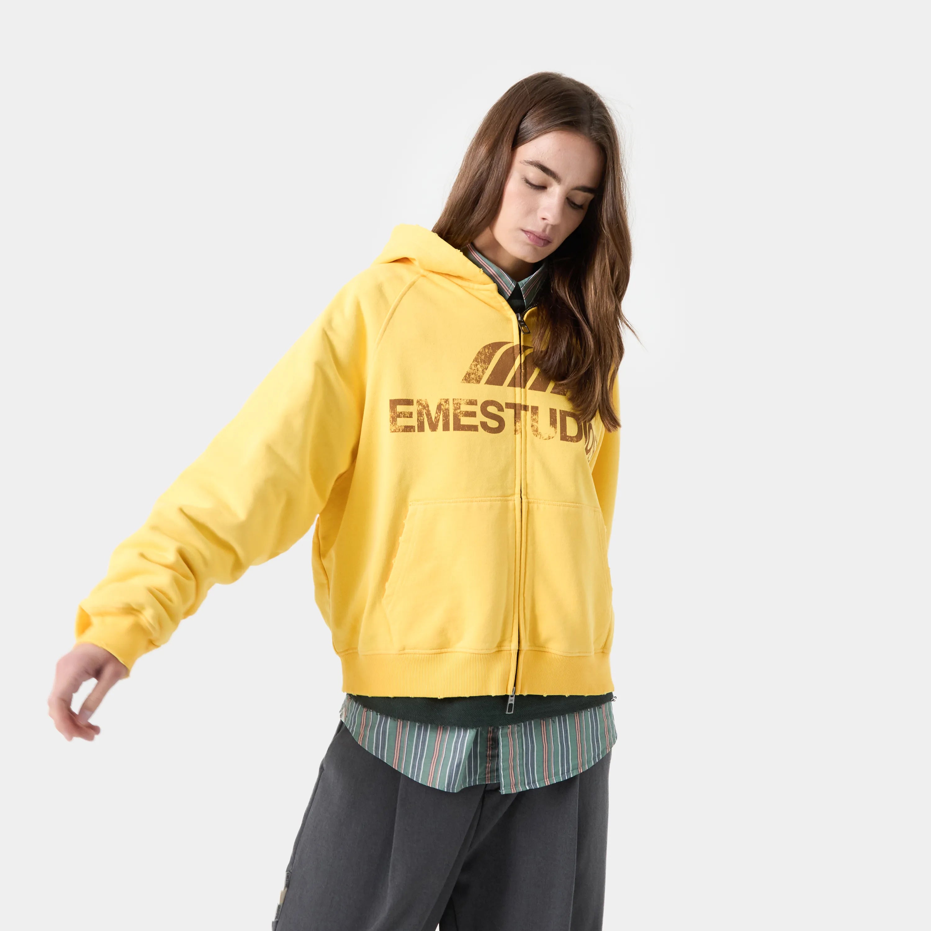 Stealth Sun Oversized Full Zip Hoodie eme