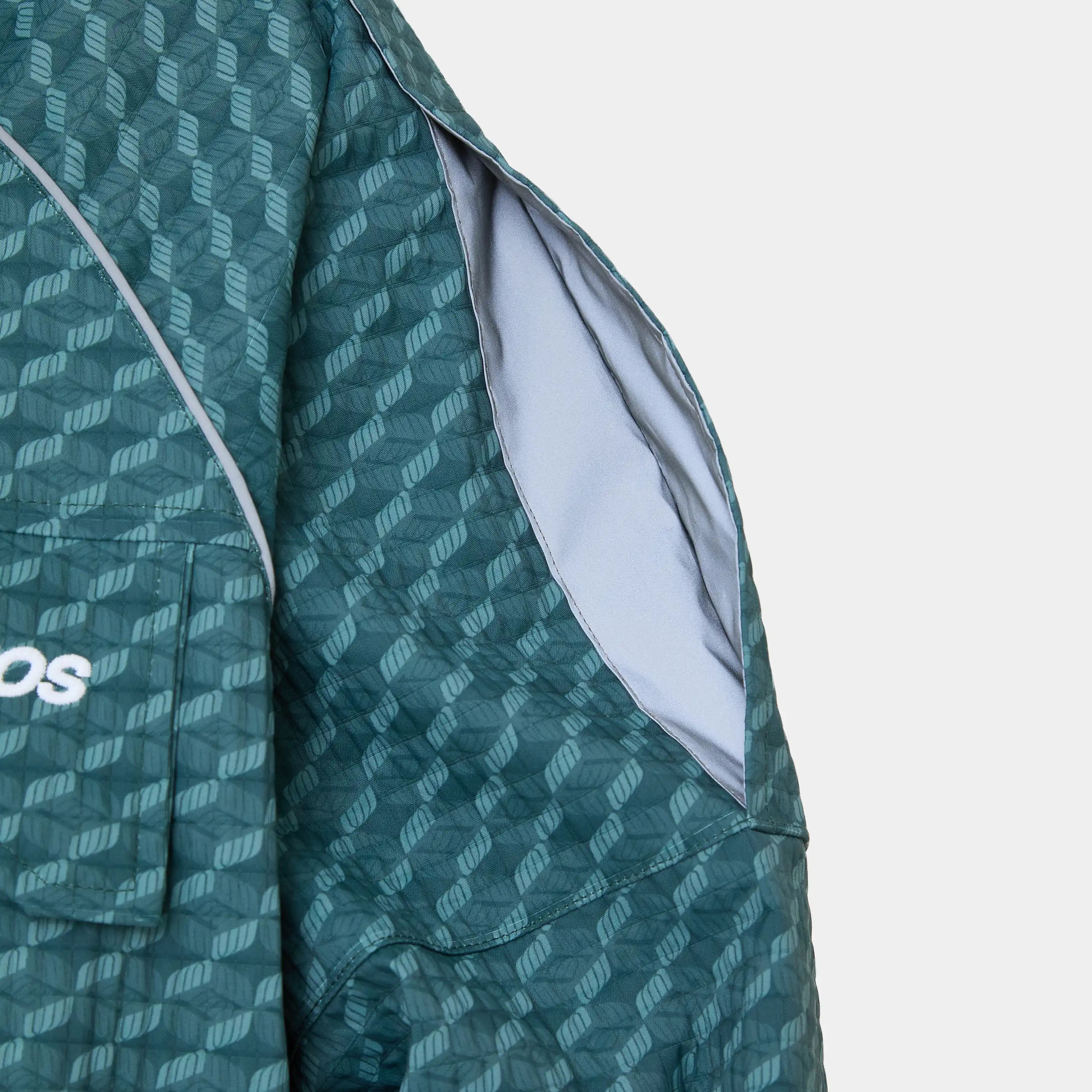 Echo Forest Grid Windbreaker Outerwear Eme Studios