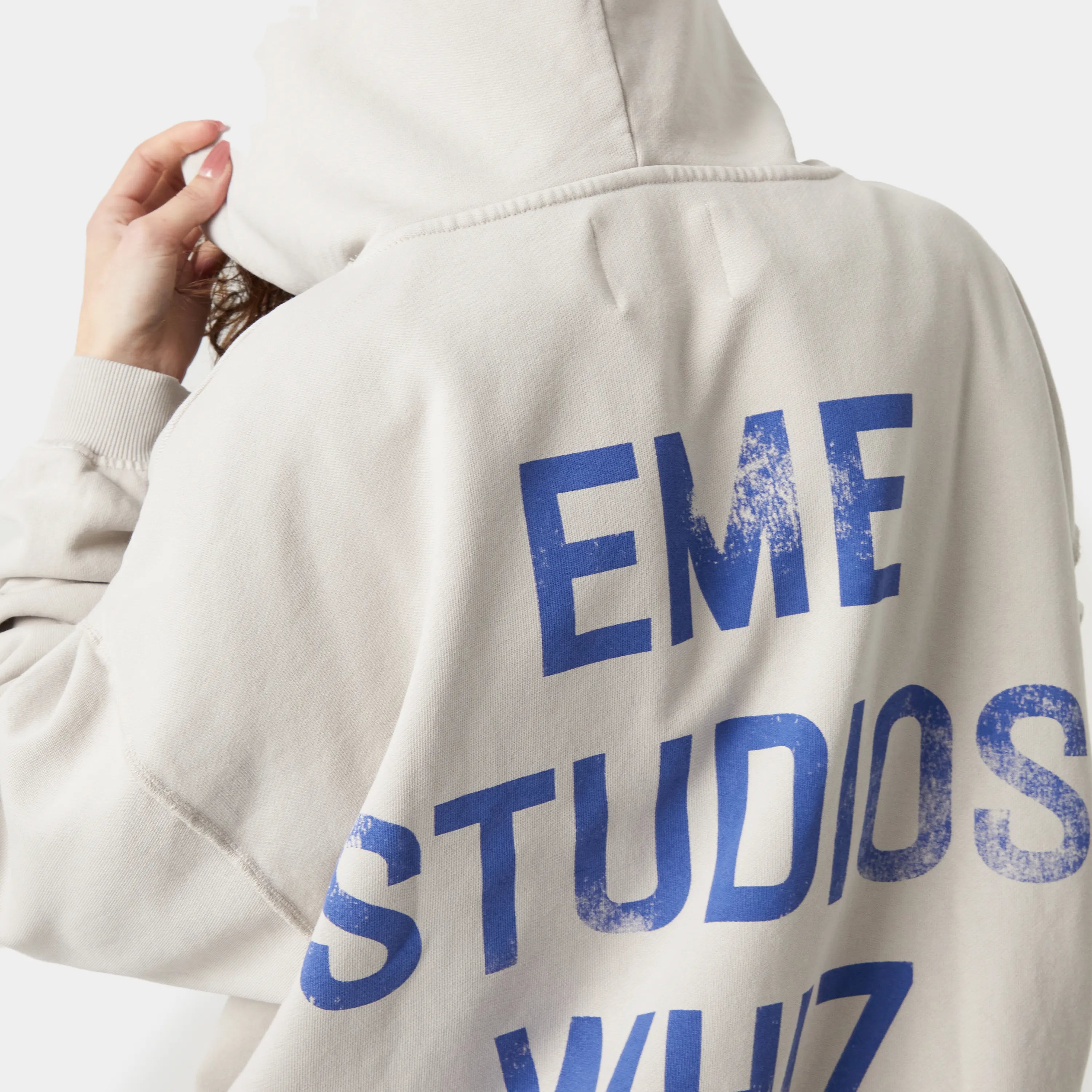 Whiz Soft Stone Oversized Hoodie Hoodie eme   