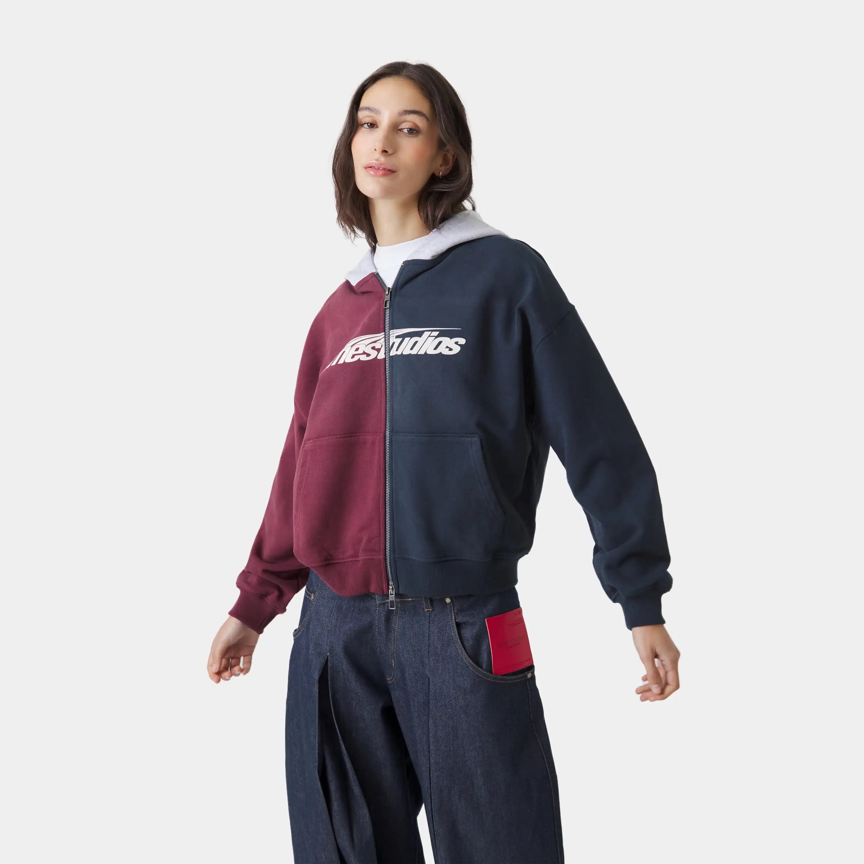 Intel Split Full Zip Hoodies Eme Studios