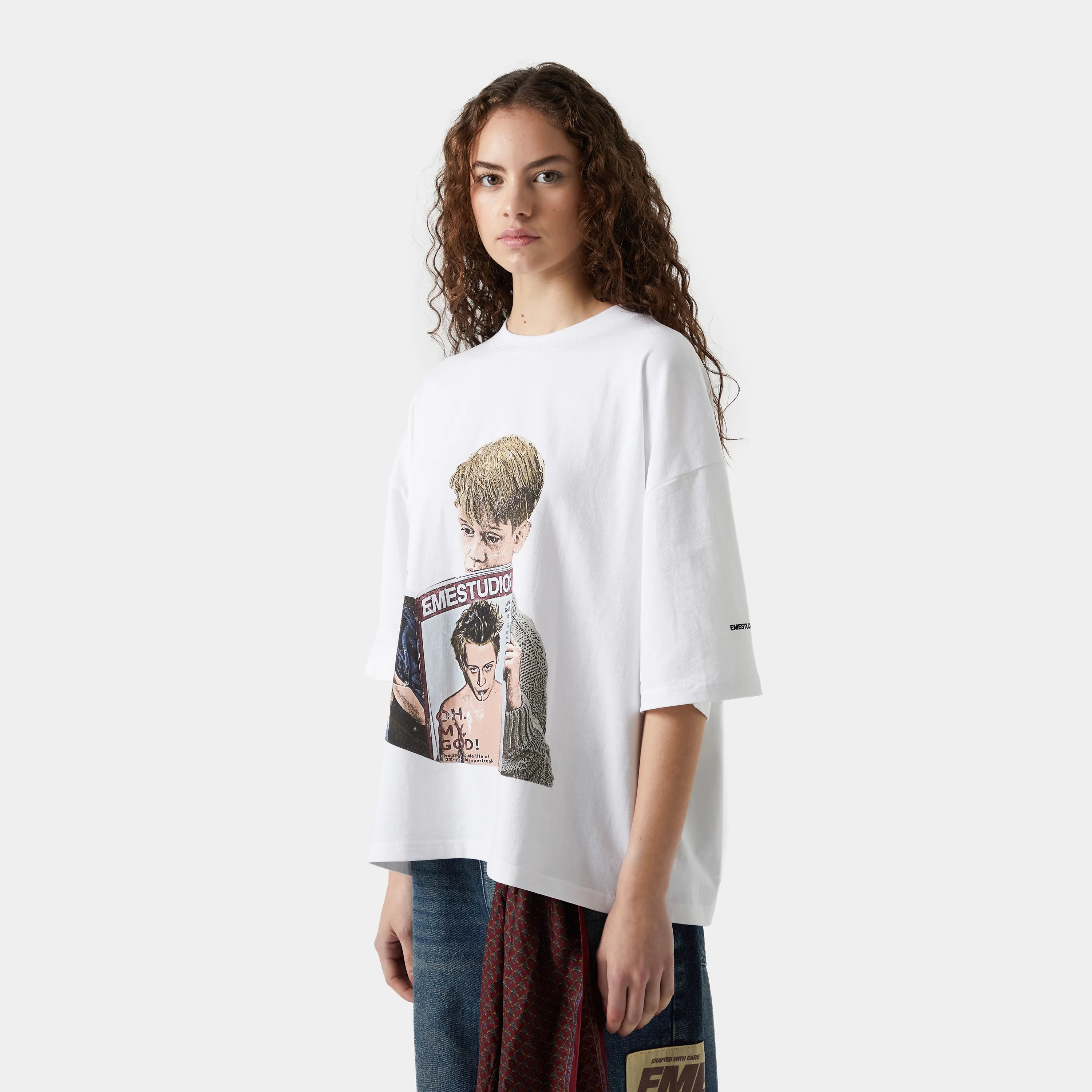 MC Pearl Oversized Tee Camiseta eme   