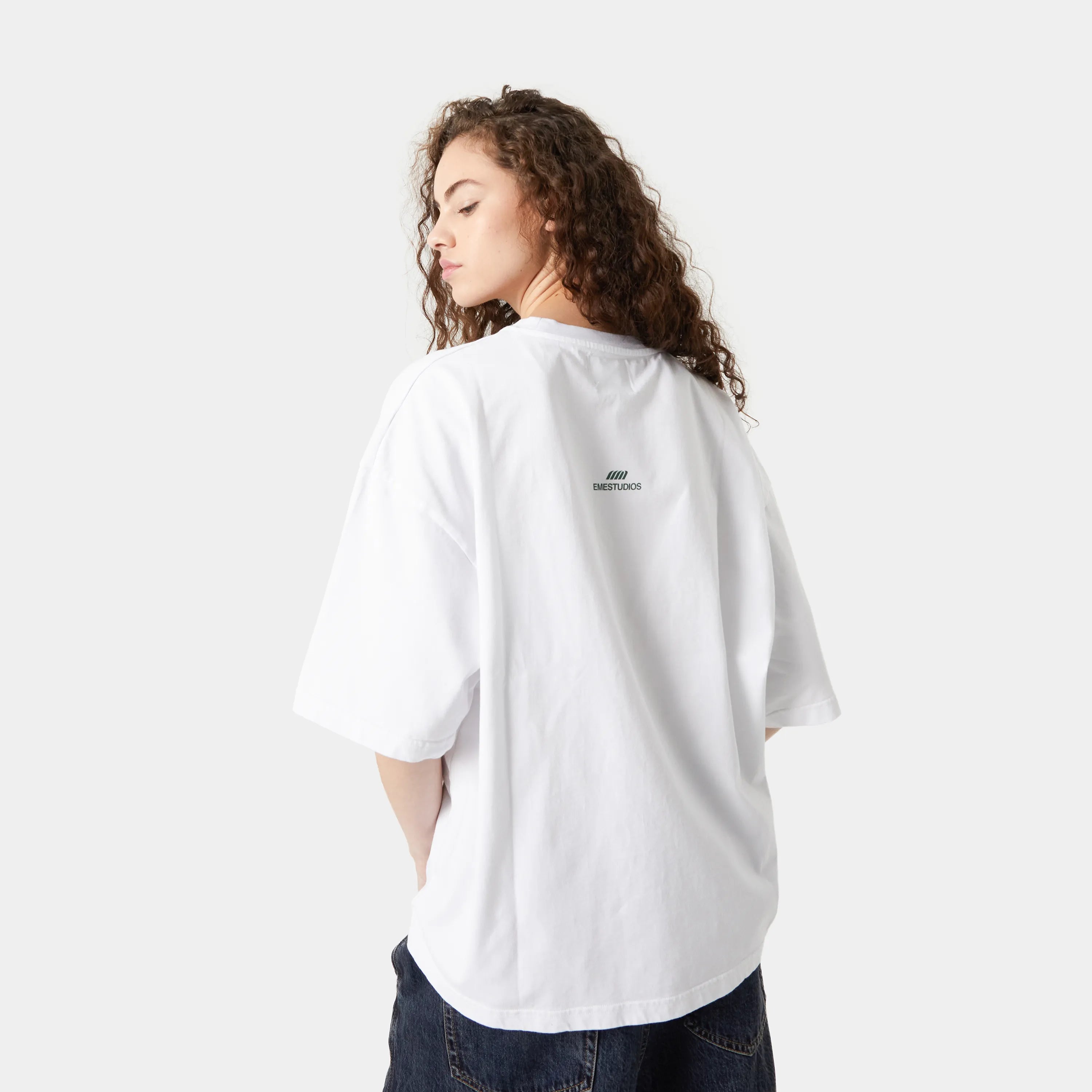 Book Pearl Oversized Tee Hoodie eme   