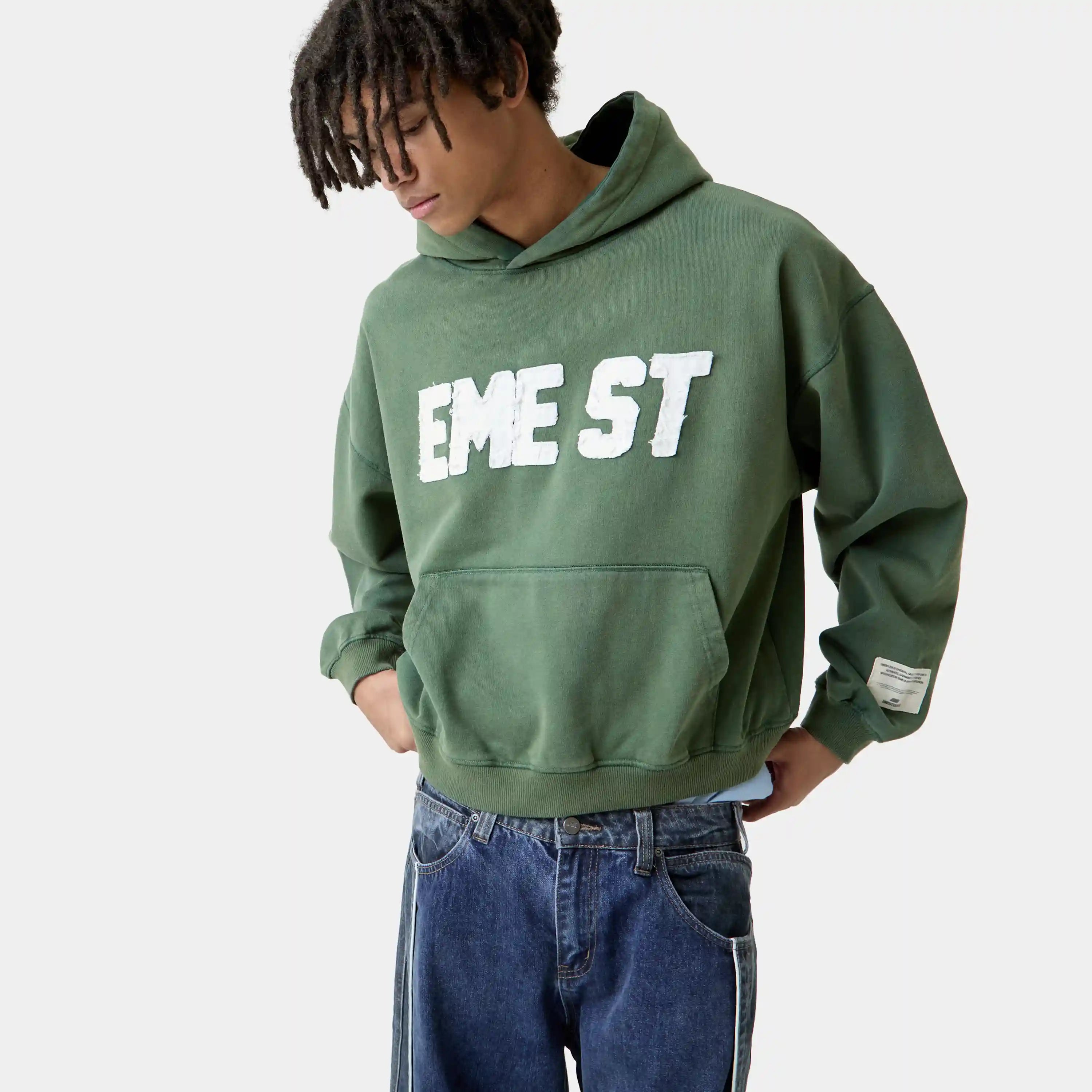 Class 3A Forest Oversized Hoodie Hoodies Eme Studios