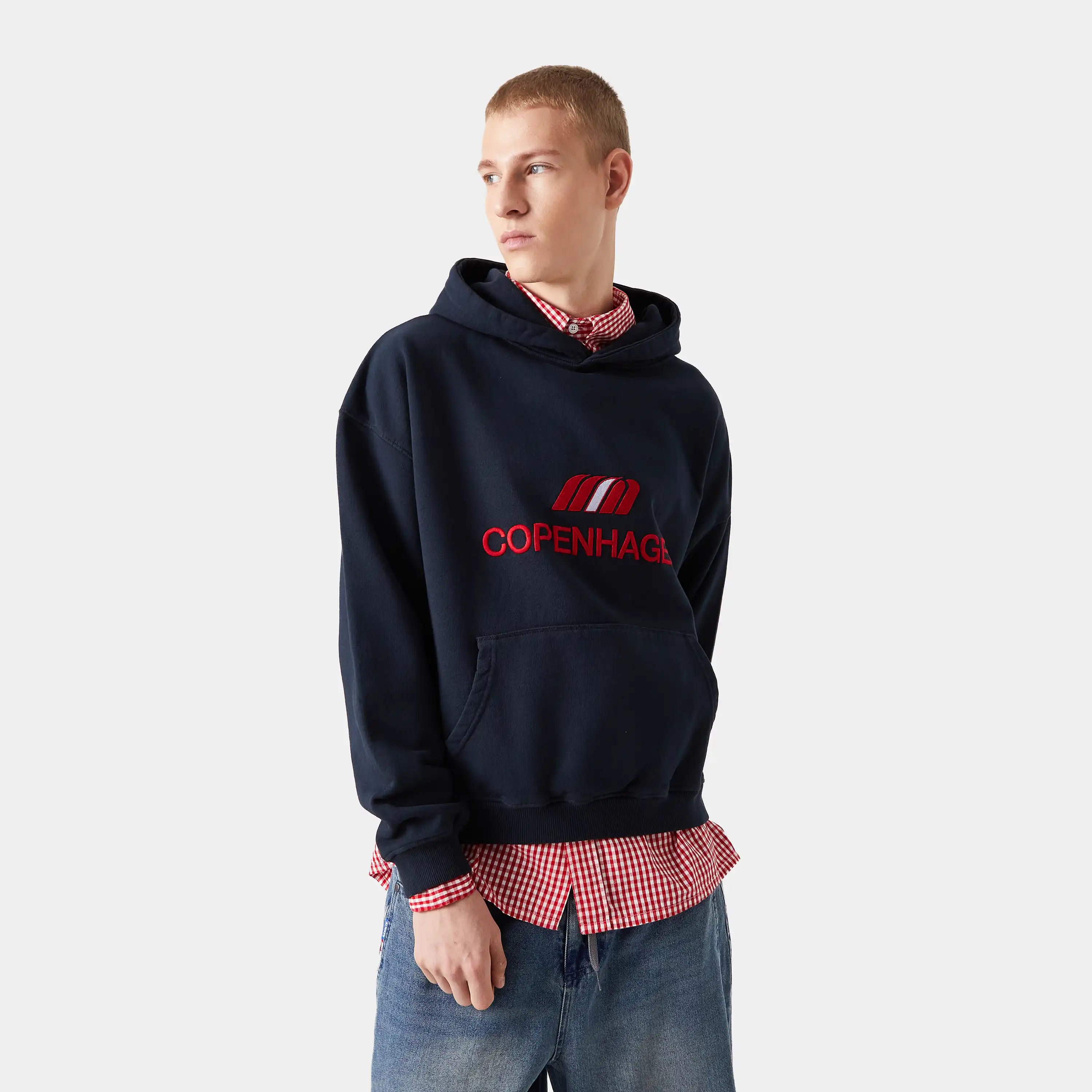 Flag CPH Navy Hoodie Hoodie eme