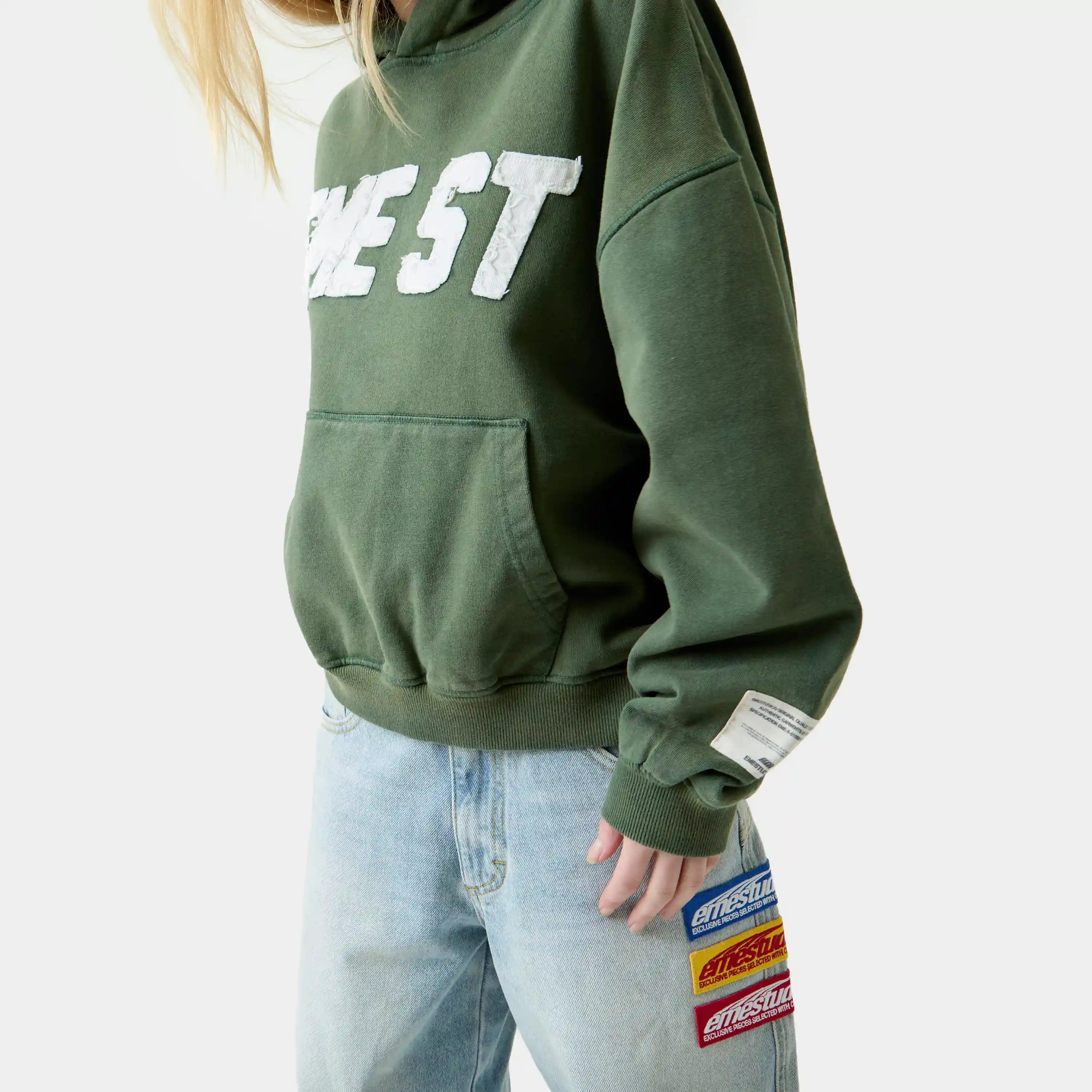 Class 3A Forest Oversized Hoodie Hoodies Eme Studios