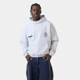 Peyas Heather Grey Oversized Hoodie Hoodies Eme Studios