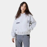 Peyas Heather Grey Oversized Hoodie Hoodies Eme Studios