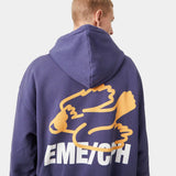 Due Navy Hoodie Hoodie eme