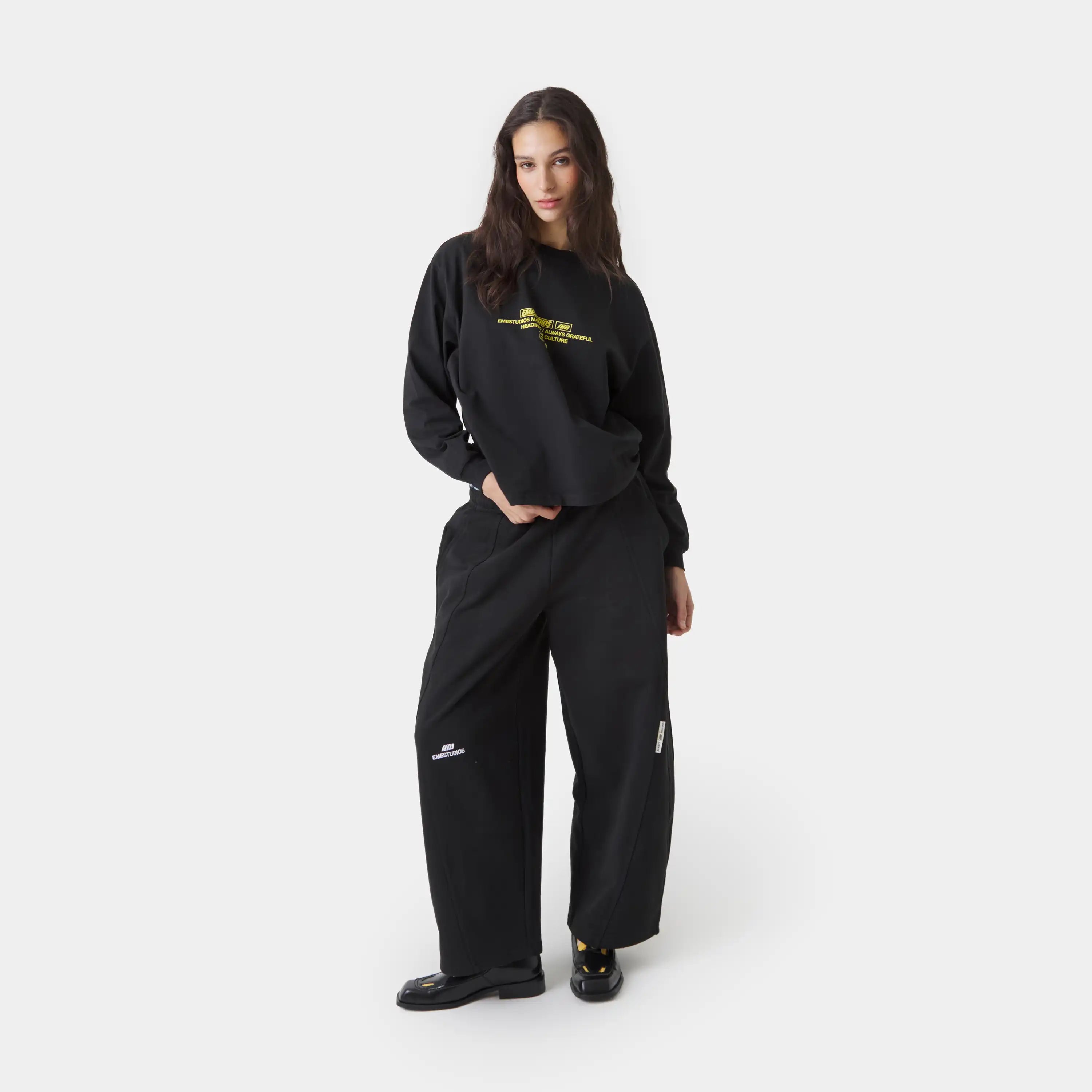 Heading Shadow Long Sleeve T-shirts Eme Studios