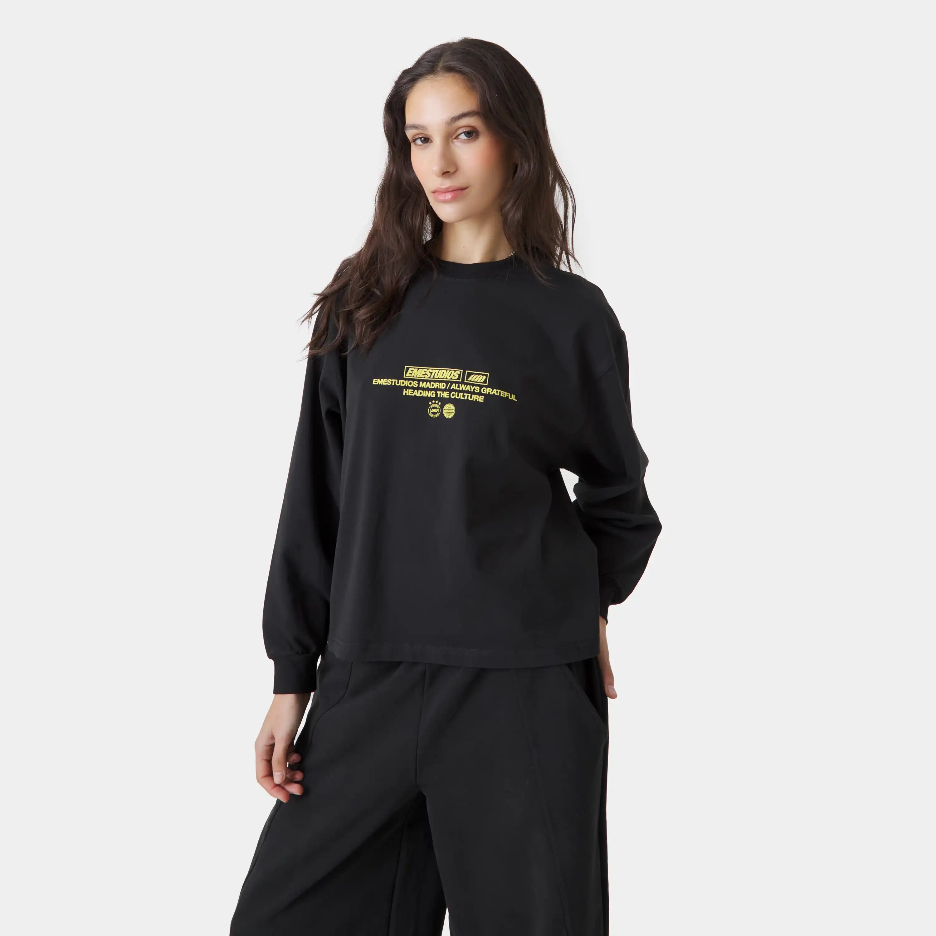 Heading Shadow Long Sleeve T-shirts Eme Studios