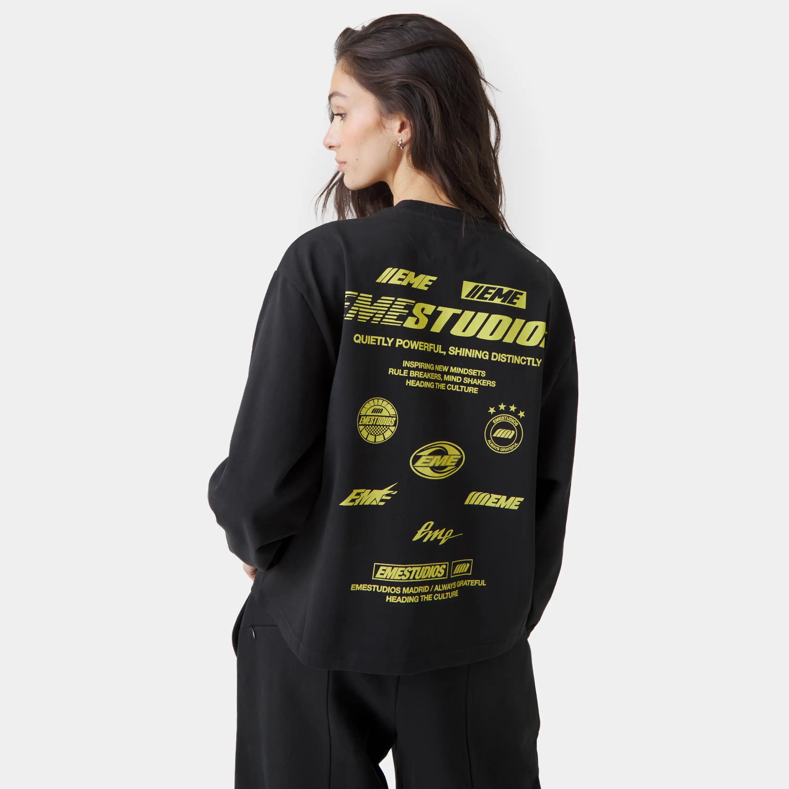 Heading Shadow Long Sleeve T-shirts Eme Studios