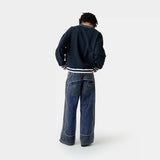 Academy Navy Oversized Crewneck Sweatshirts Eme Studios