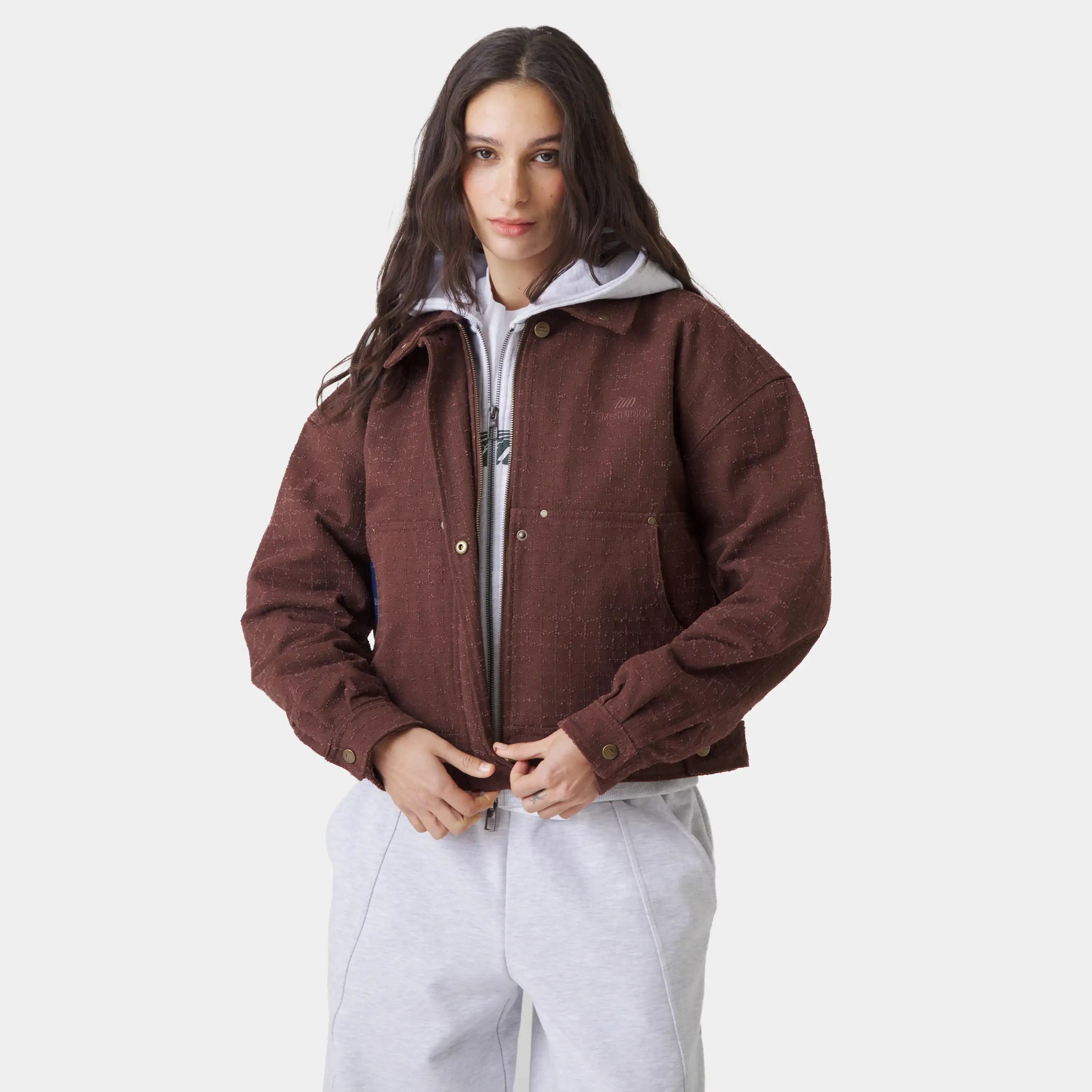 Ccort Needle Brown Jacket Outerwear Eme Studios