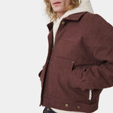 Ccort Needle Brown Jacket Outerwear Eme Studios