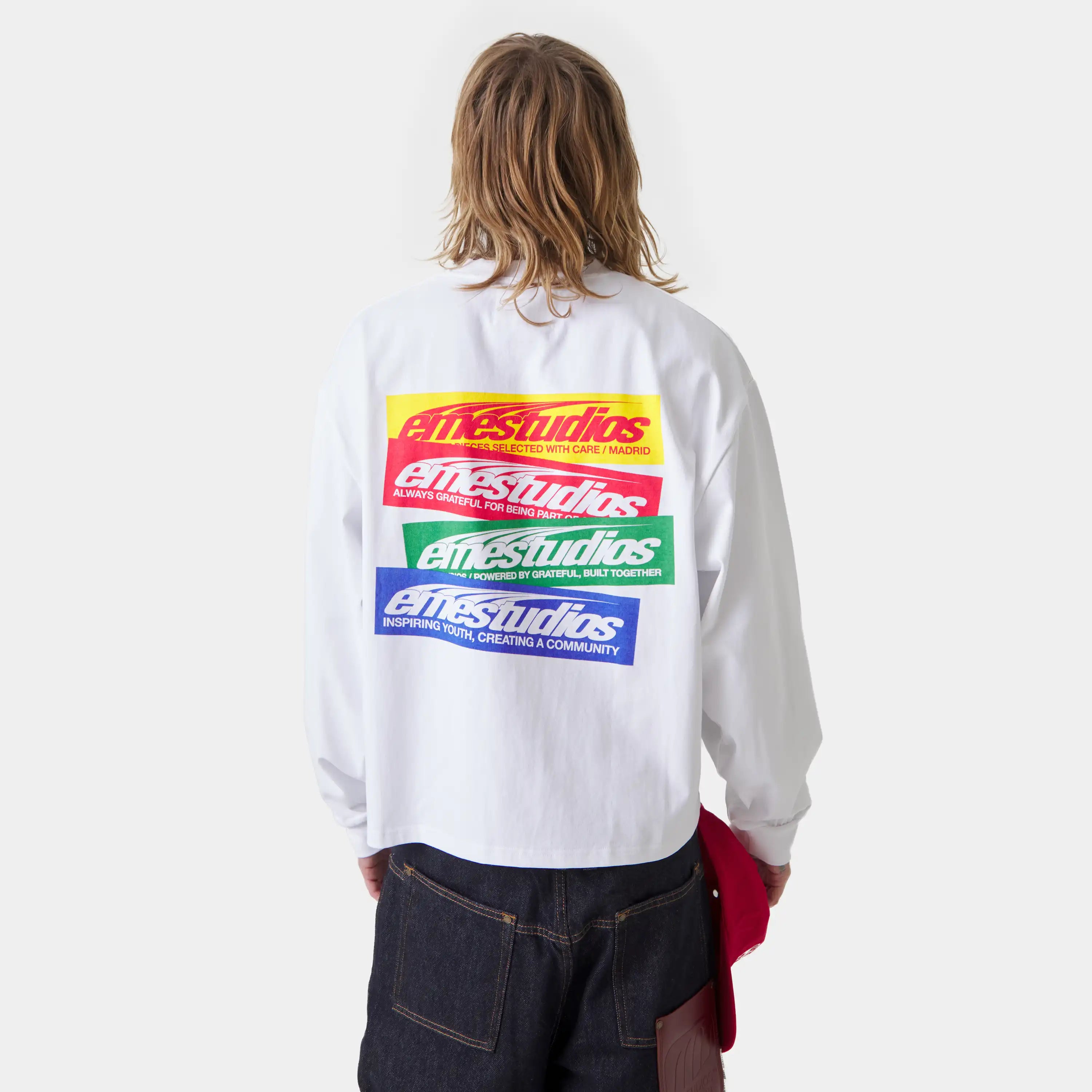 Stick Pearl Long Sleeve T-shirts Eme Studios