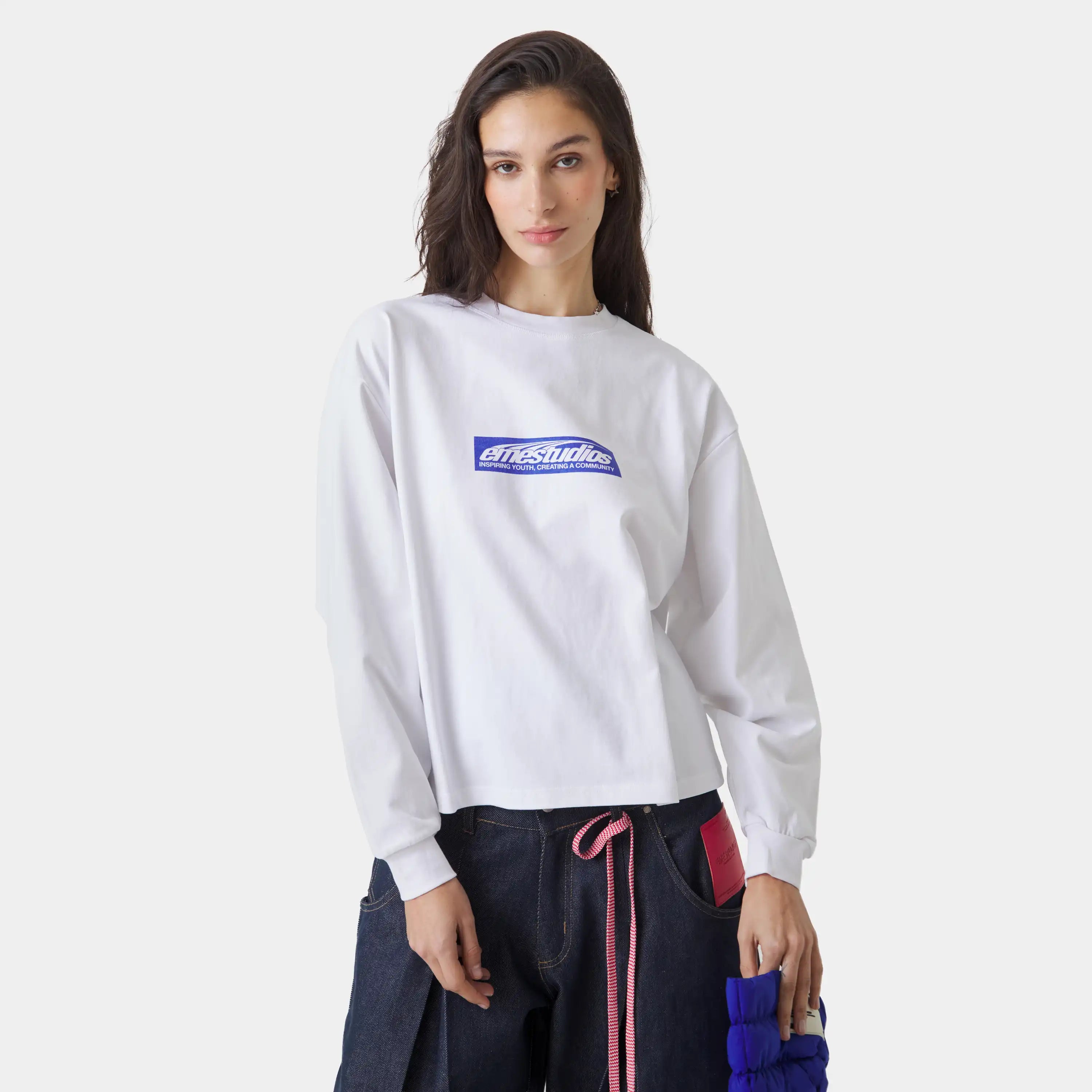 Stick Pearl Long Sleeve T-shirts Eme Studios