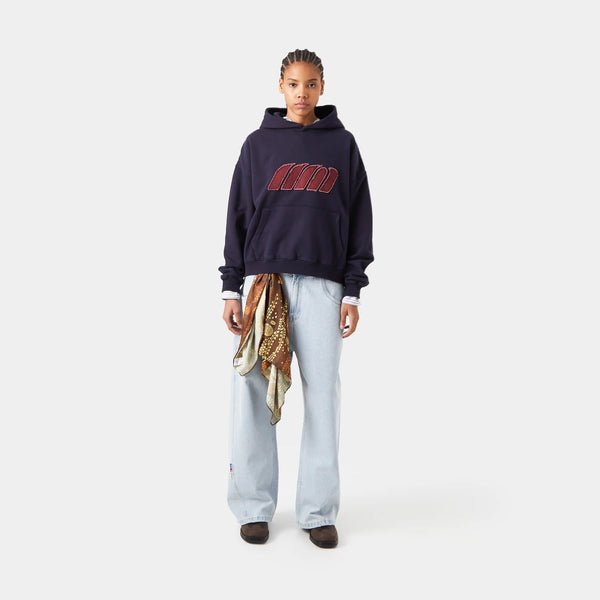 Plog Navy Oversized Hoodie