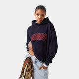 Plog Navy Oversized Hoodie Hoodie eme