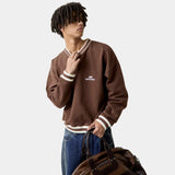 Academy Choco Oversized Crewneck Sweatshirts Eme Studios