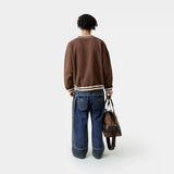 Academy Choco Oversized Crewneck Sweatshirts Eme Studios