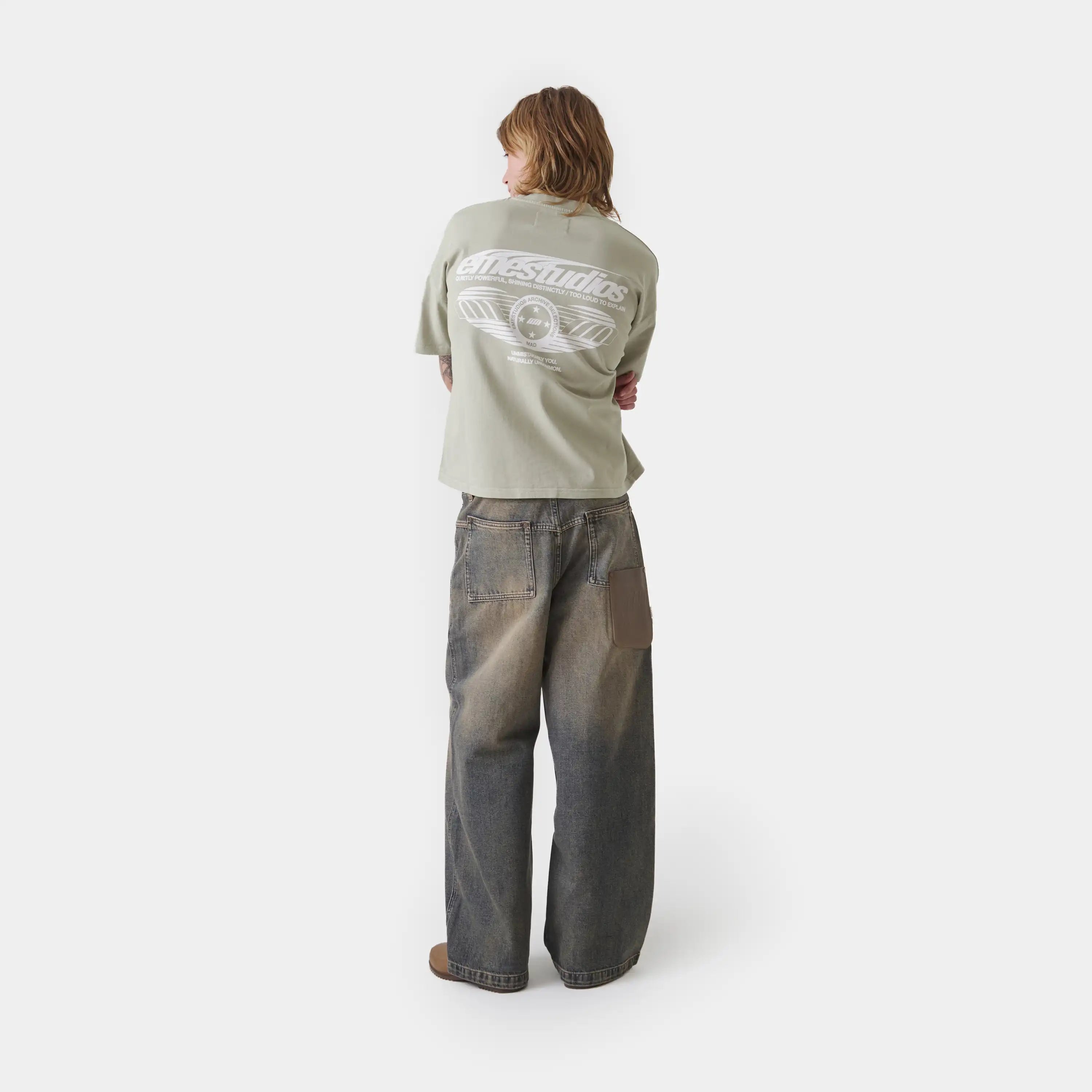Ginger Sage Oversized Tee T-shirts Eme Studios