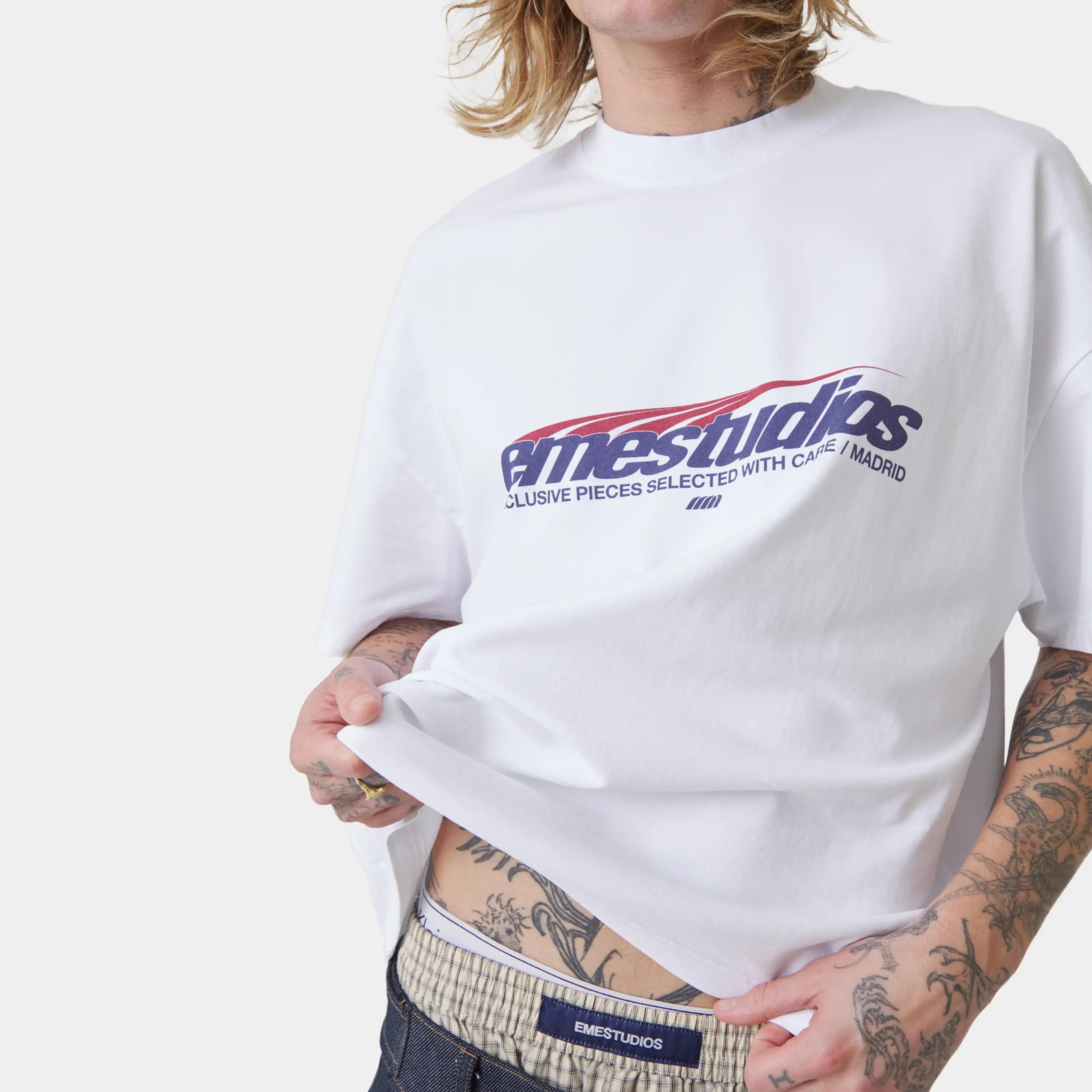 Exclusive Pearl Oversized Tee T-shirts Eme Studios