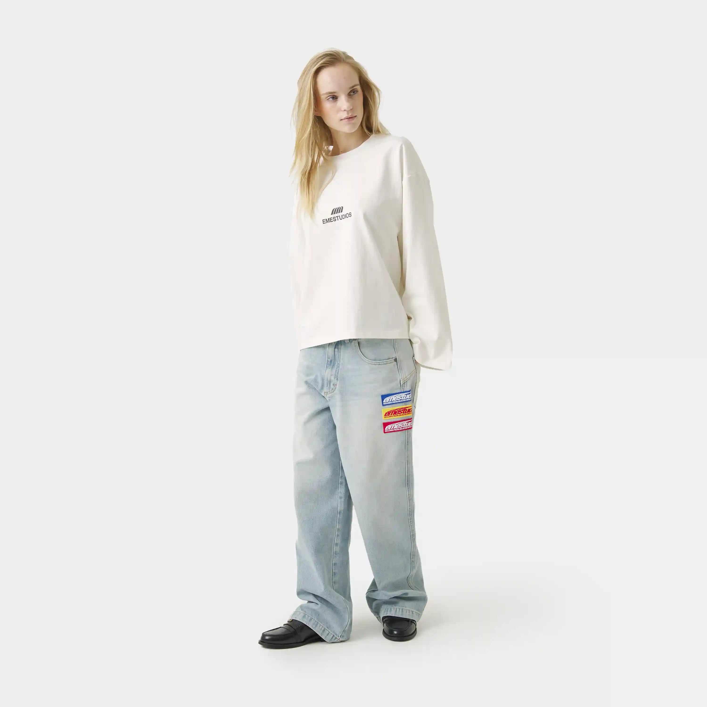 Uniform Pearl Long Sleeve T-shirts Eme Studios