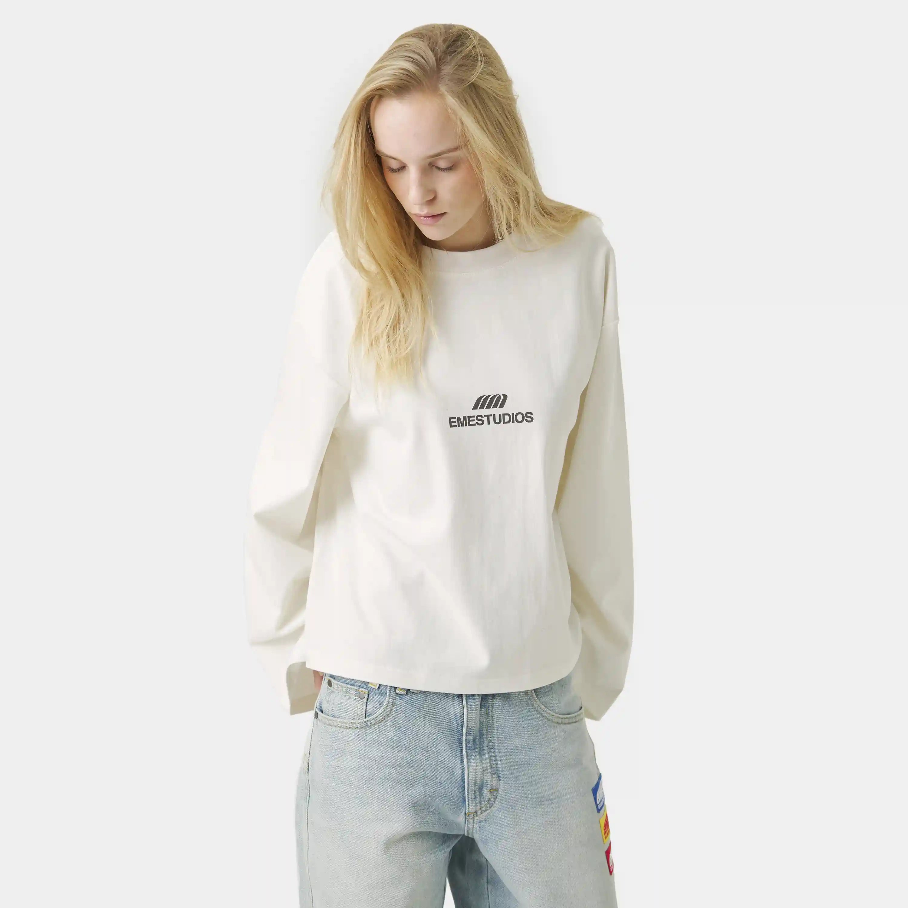 Uniform Pearl Long Sleeve T-shirts Eme Studios