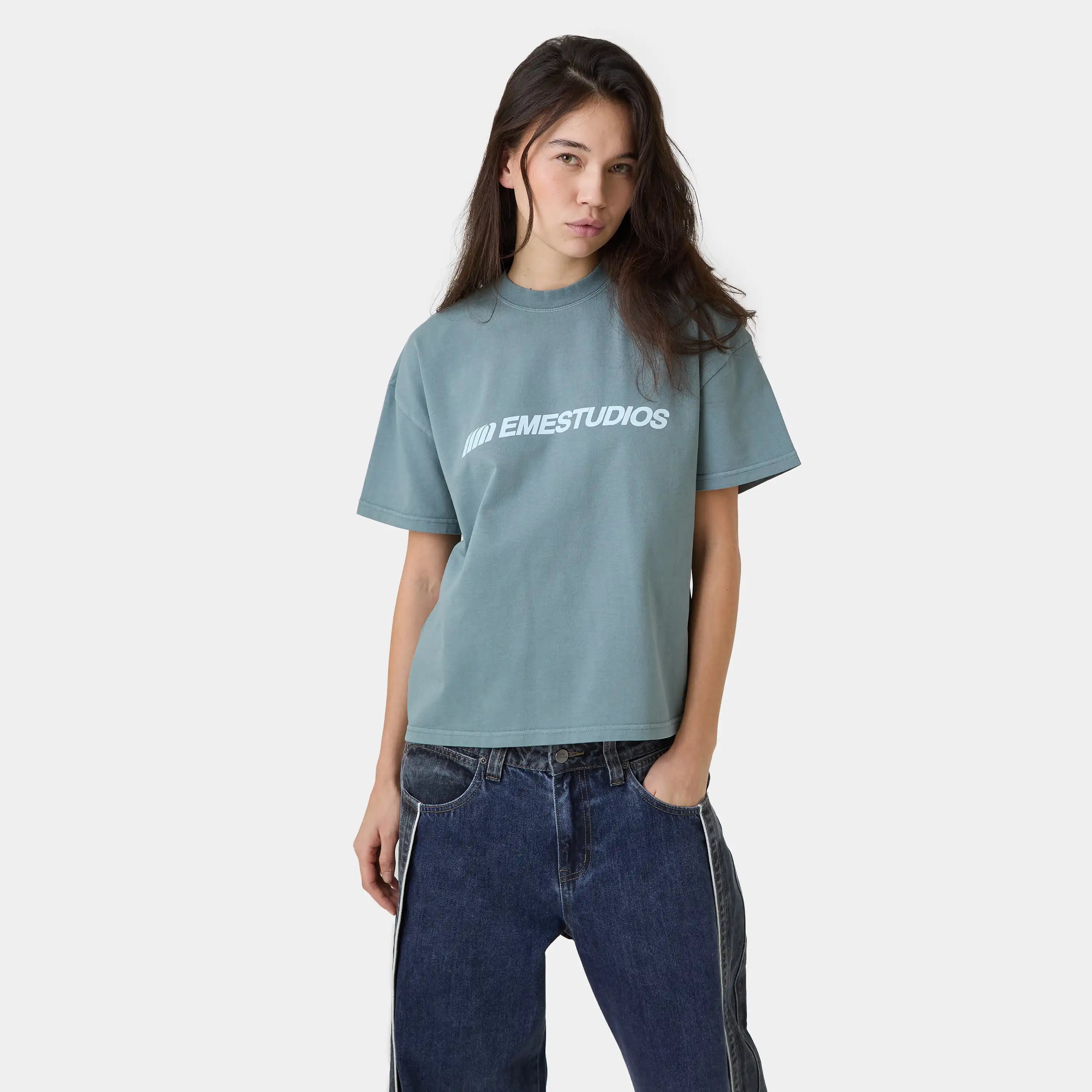 Core Trellis Oversized Tee T-shirts Eme Studios