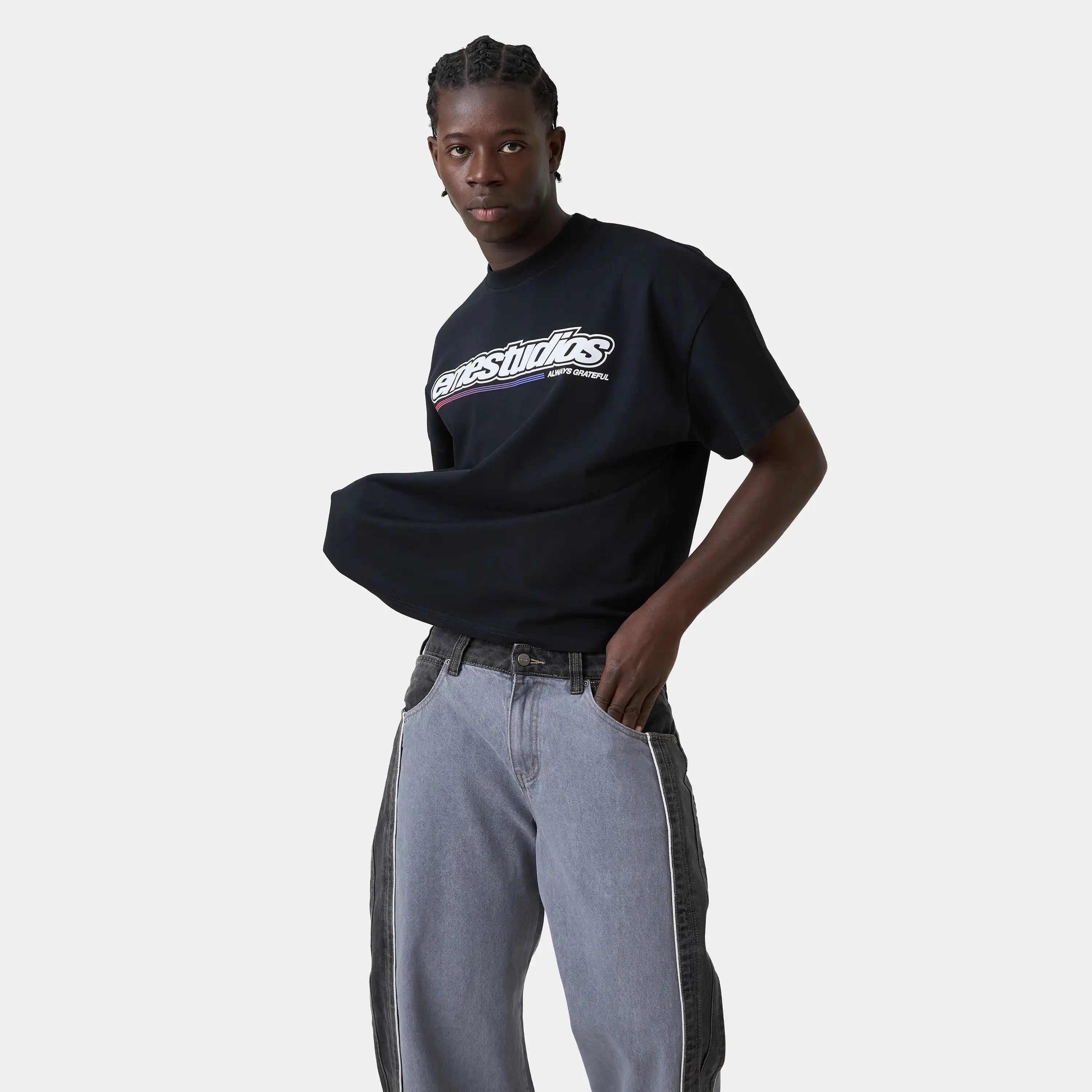 Scale Shadow Oversized Tee T-shirts Eme Studios