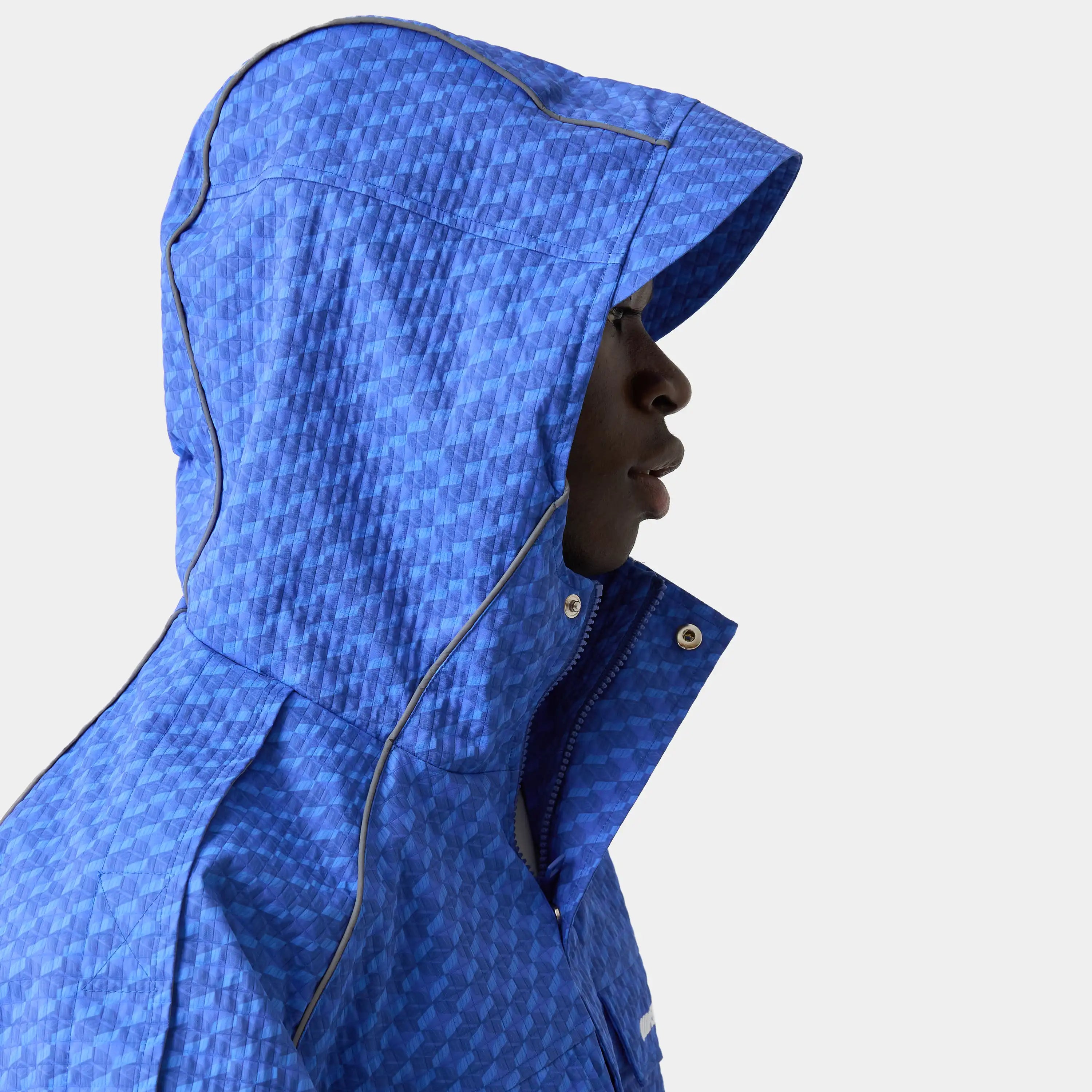 Echo Midnight Grid Windbreaker Outerwear Eme Studios