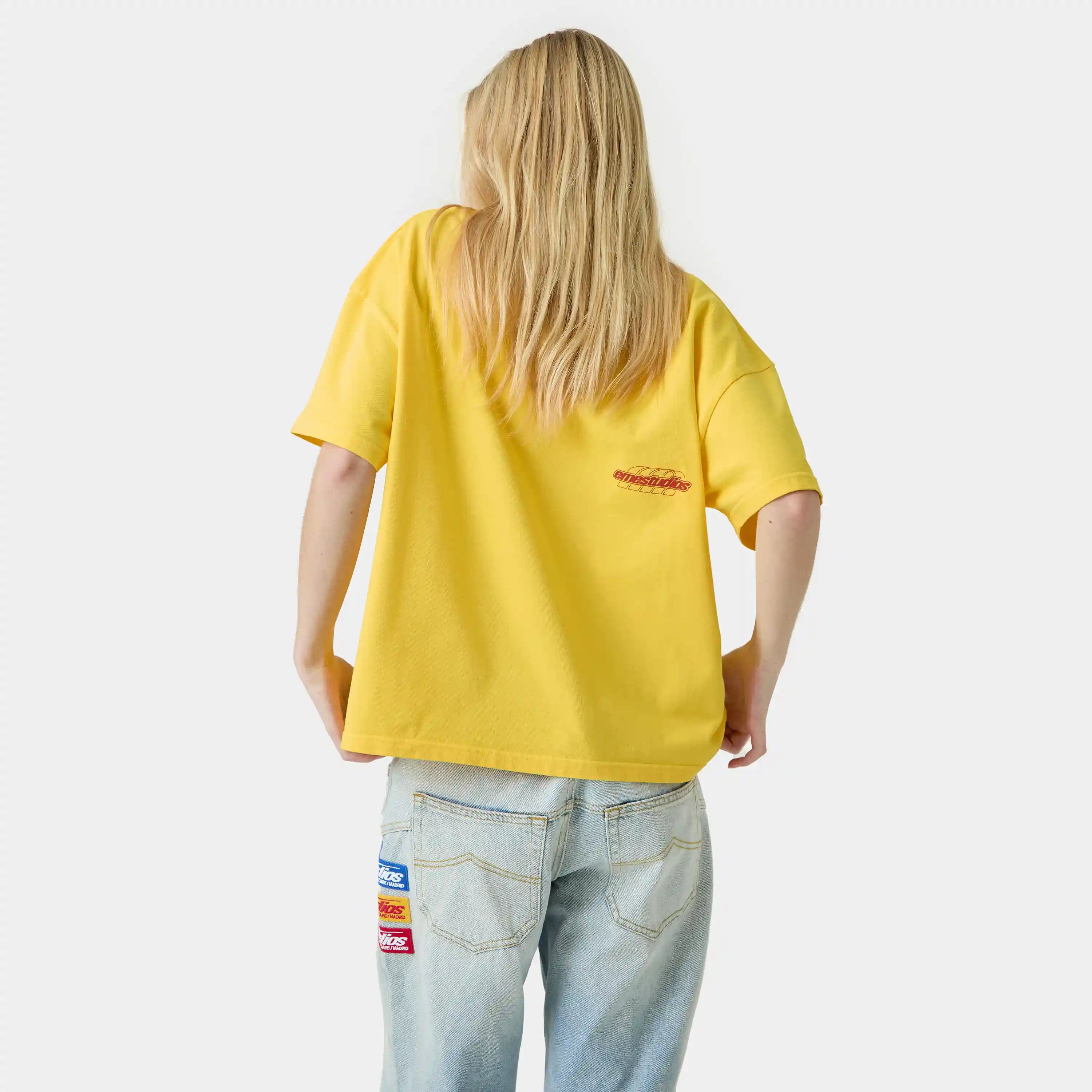 Scale Canary Oversized Tee T-shirts Eme Studios