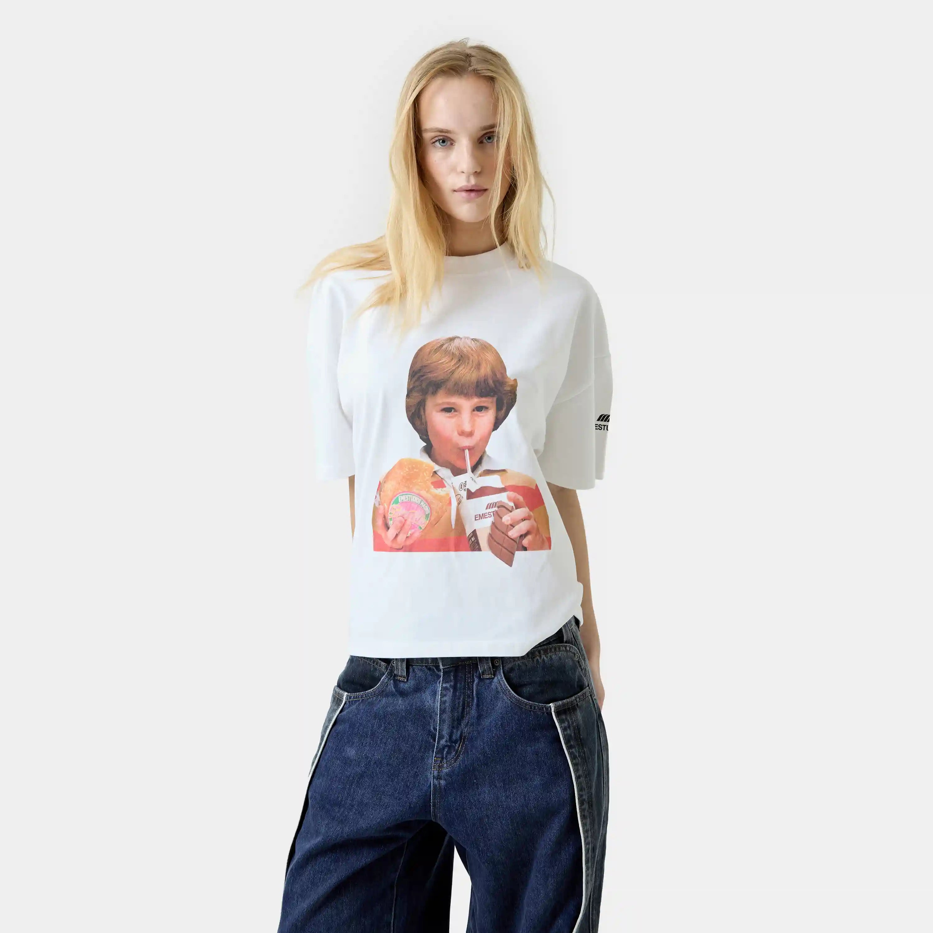 Inner Child Pearl Oversized Tee T-shirts Eme Studios