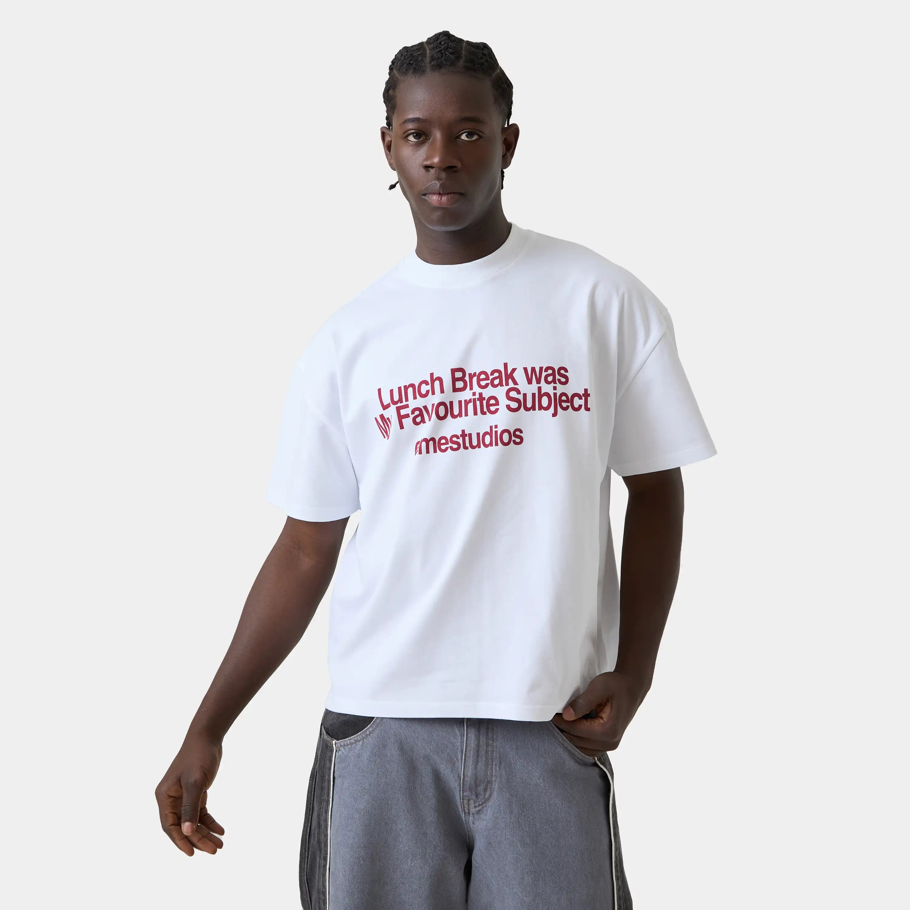 Lunch Pearl Oversized Tee T-shirts Eme Studios