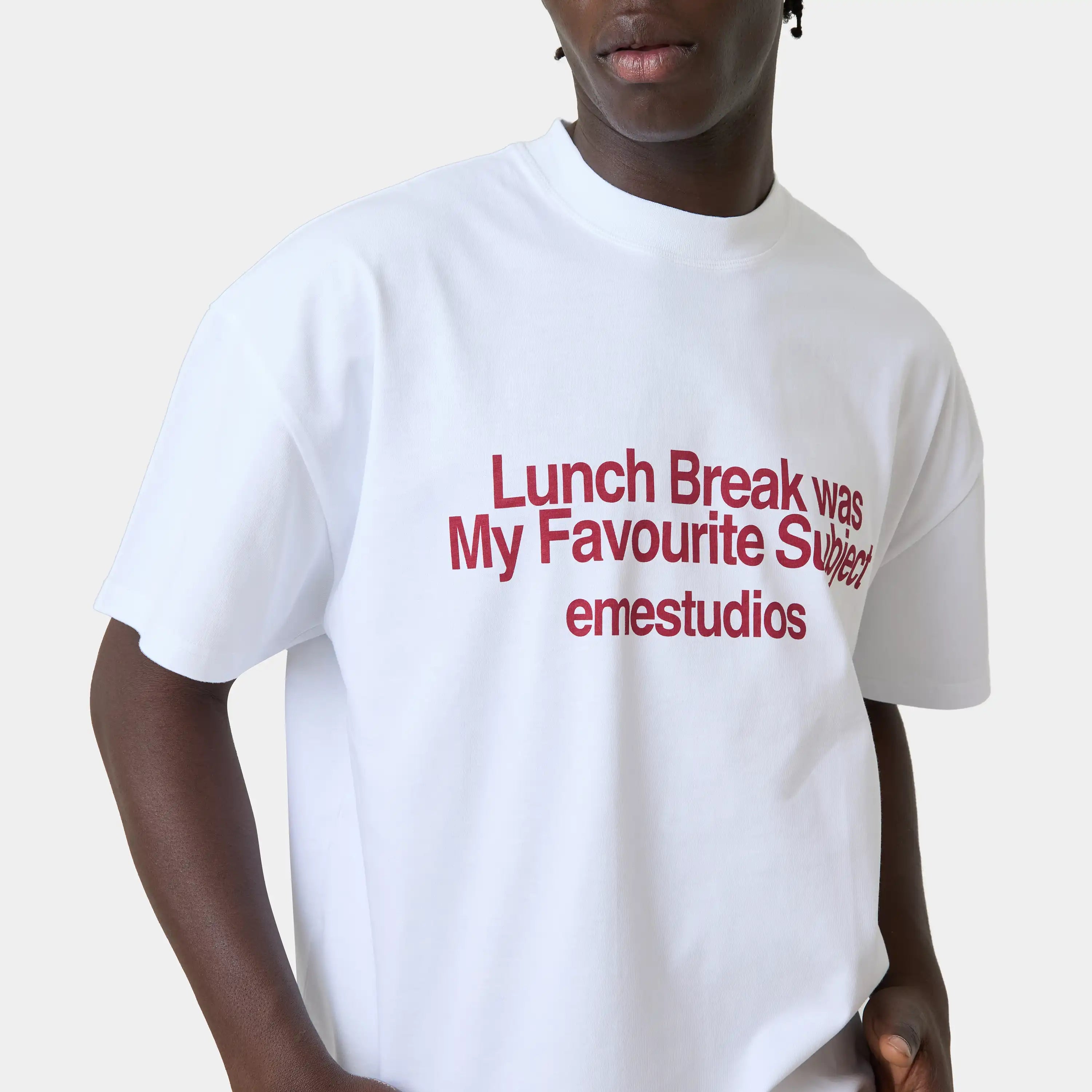 Lunch Pearl Oversized Tee T-shirts Eme Studios