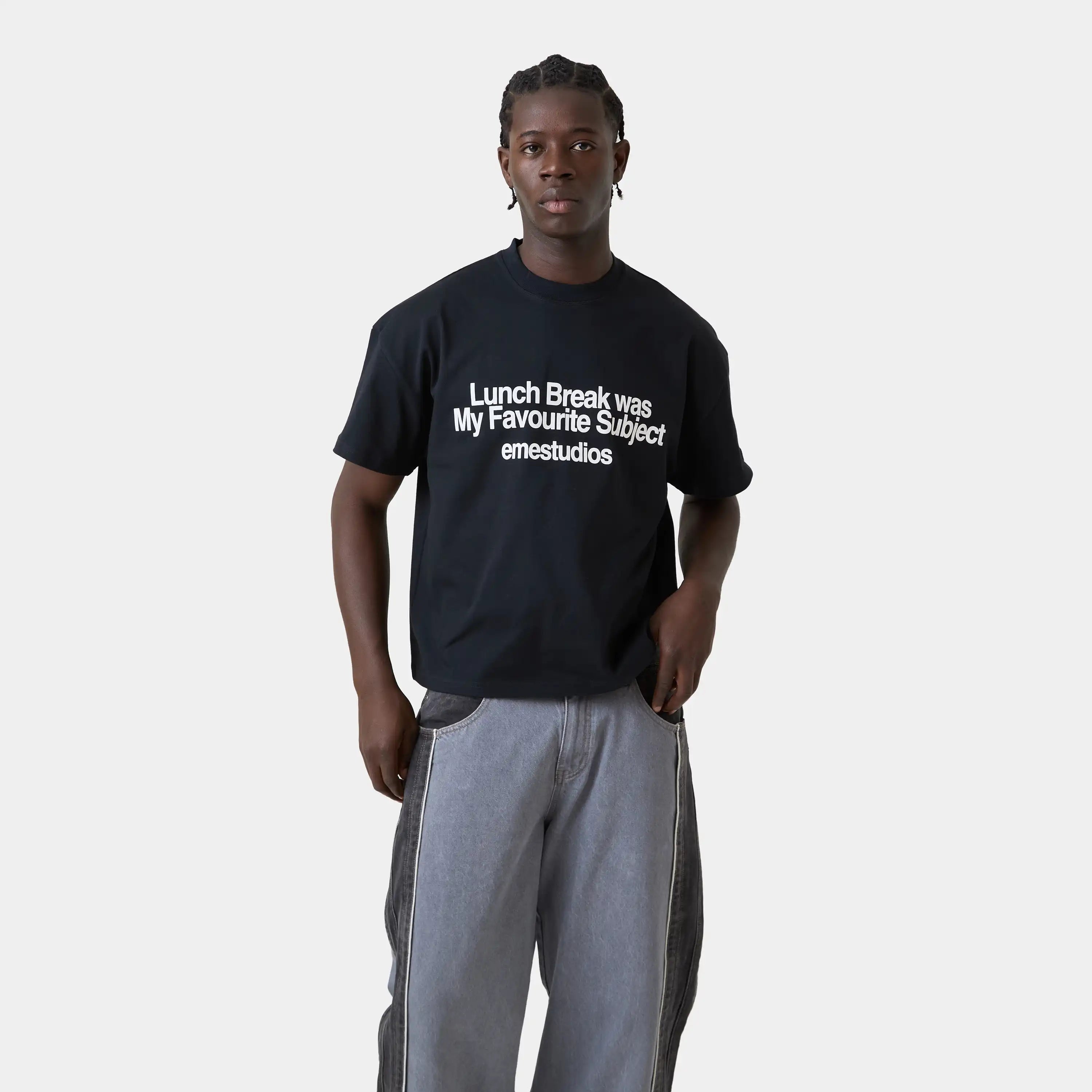 Lunch Shadow Oversized Tee T-shirts Eme Studios