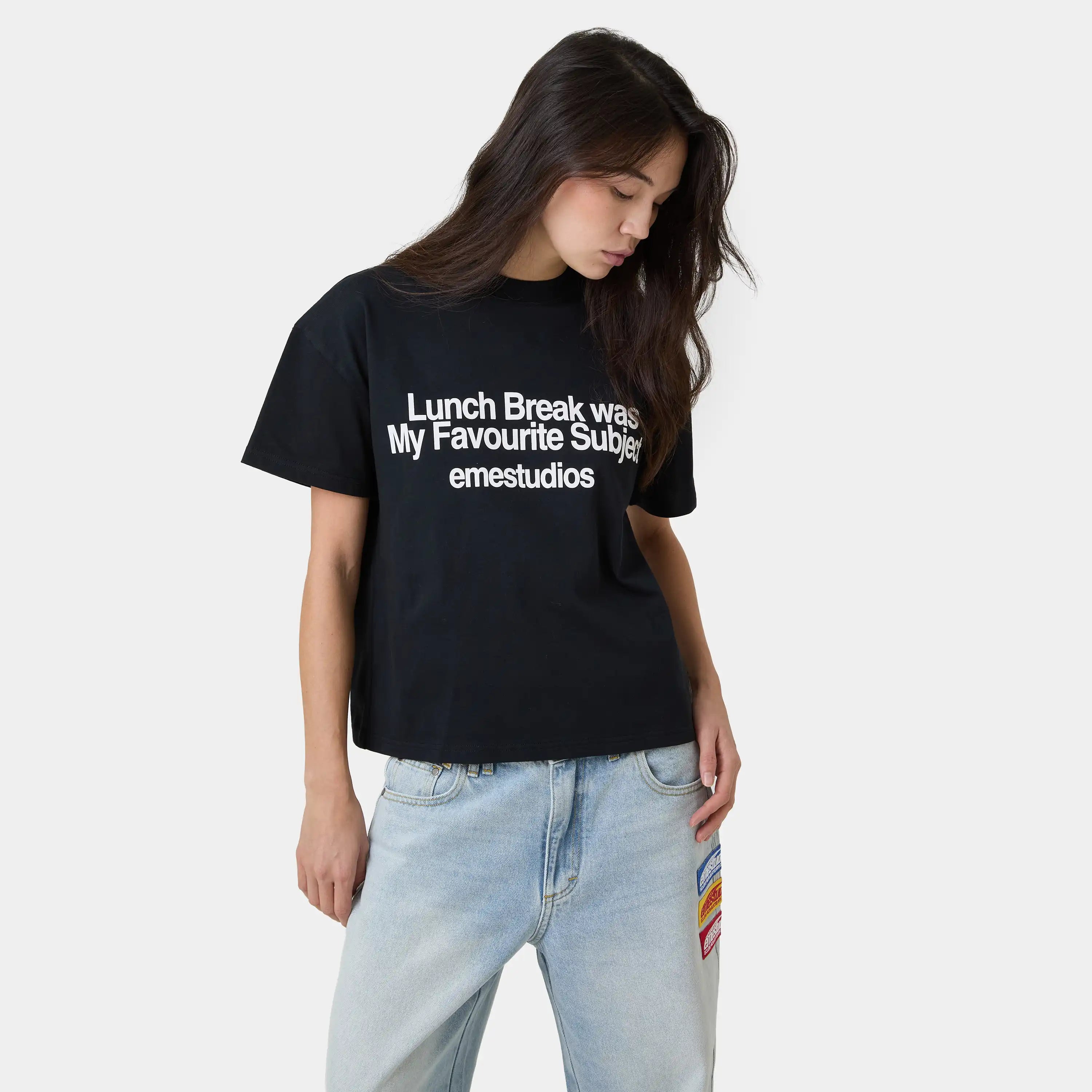 Lunch Shadow Oversized Tee T-shirts Eme Studios