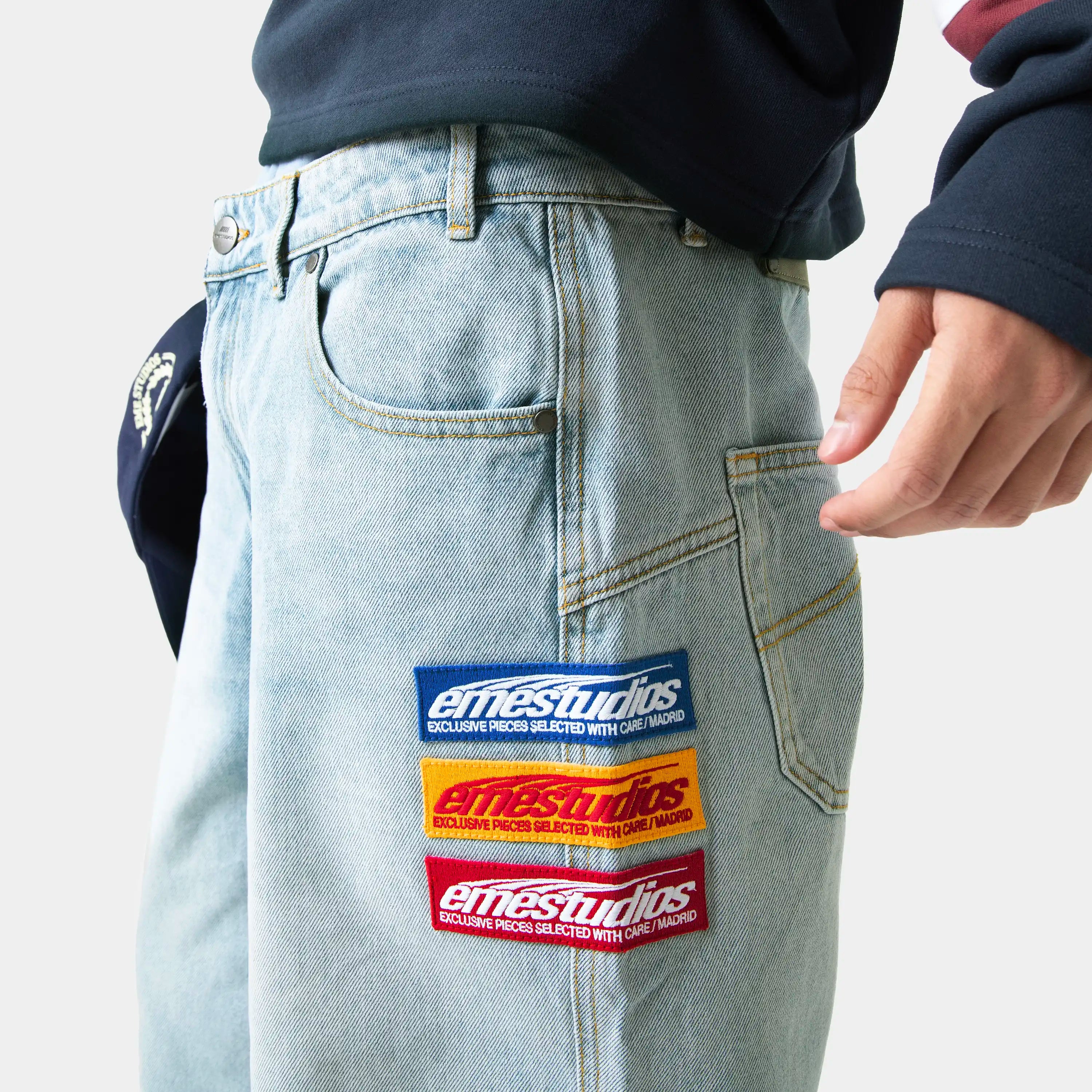 Rough Denim Pants Pants Eme Studios