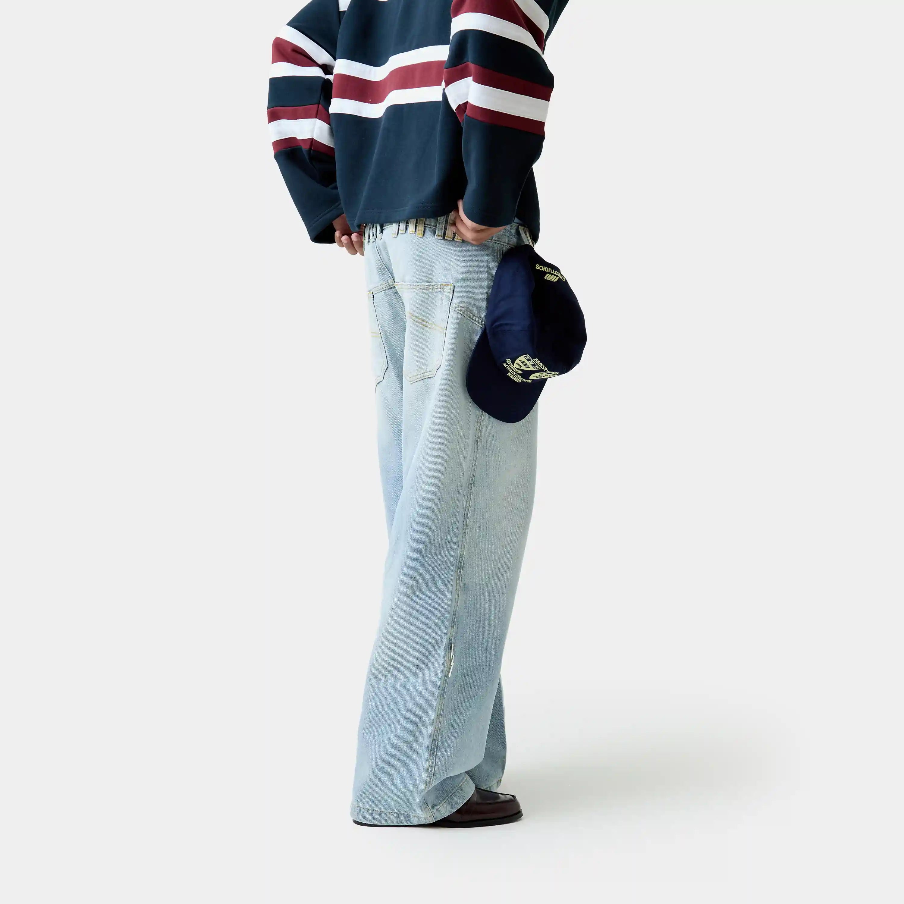 Rough Denim Pants Pants Eme Studios