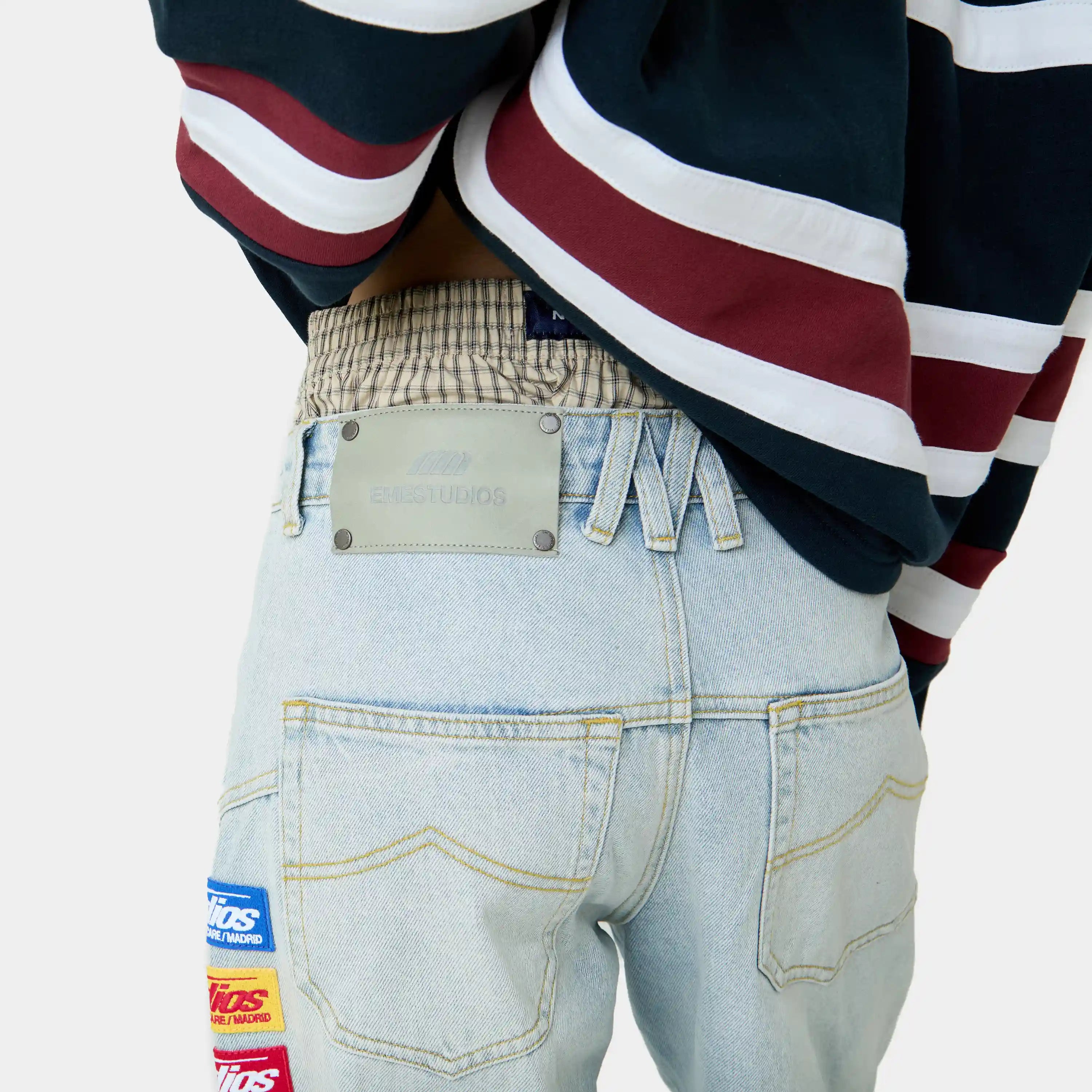 Rough Denim Pants Pants Eme Studios