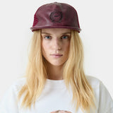 Hide Burgundy Cap Headwear Eme Studios