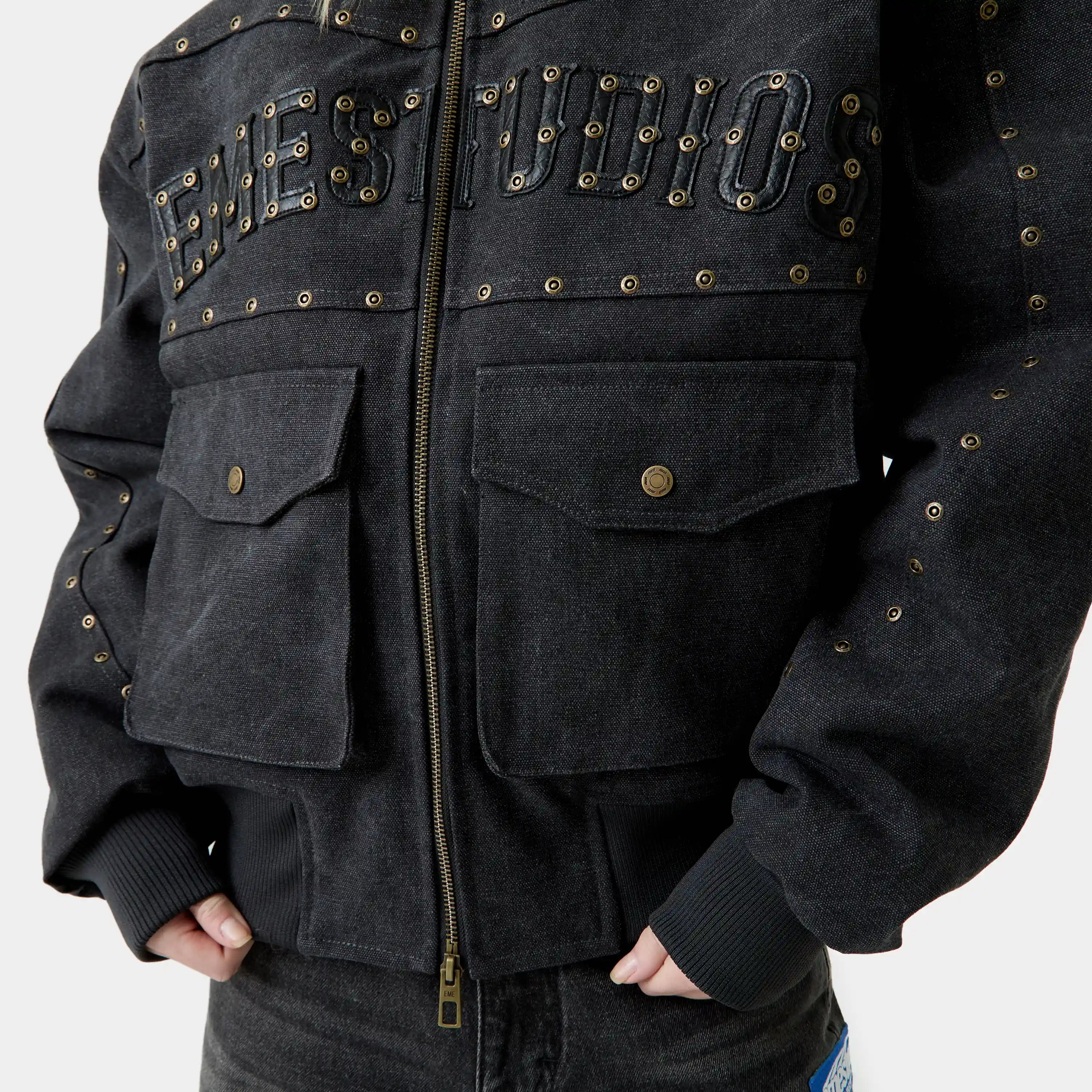 Drift Shadow Workwear Bomber Jacket Outerwear Eme Studios